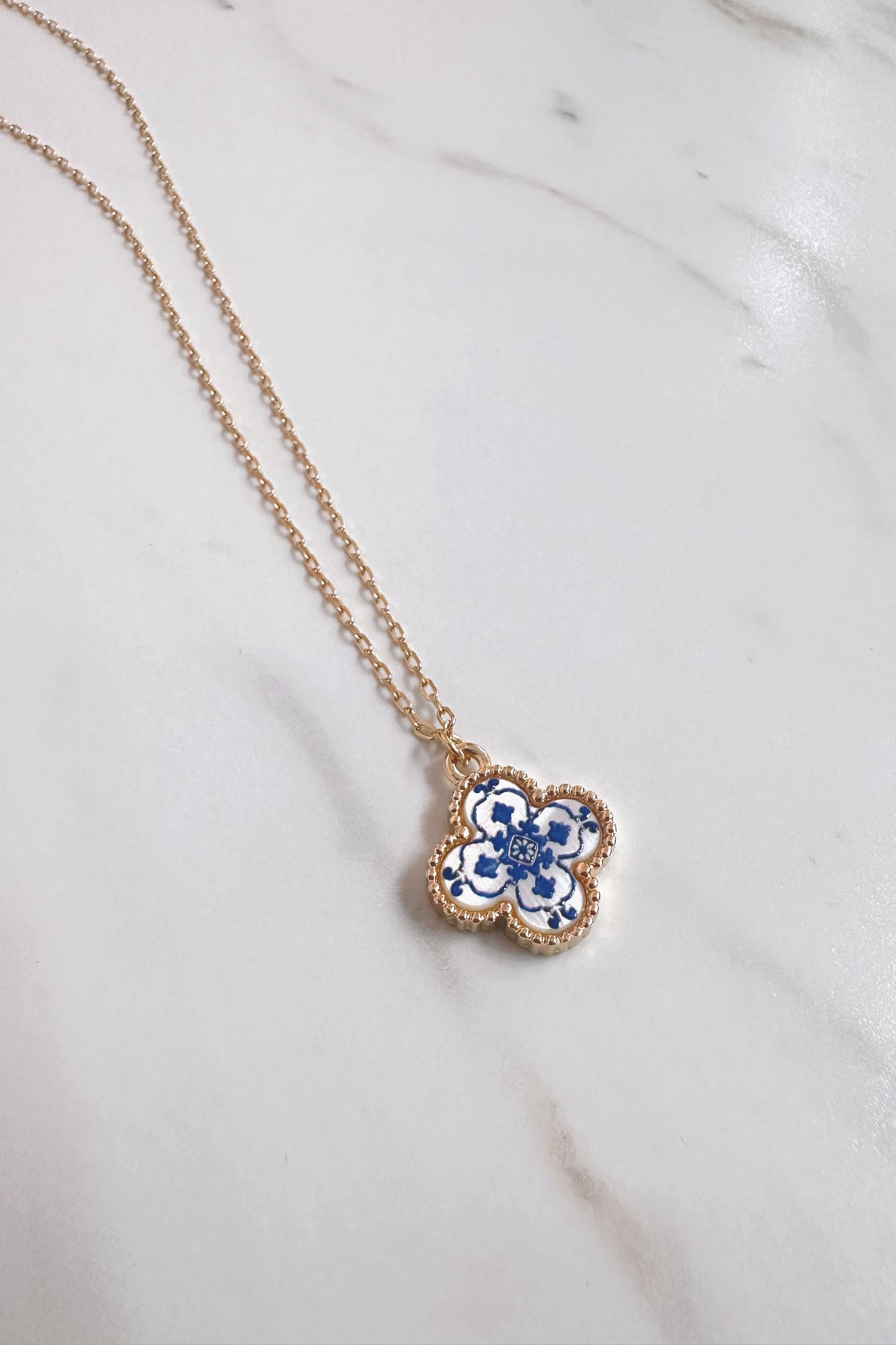 Santorini Charm Necklace