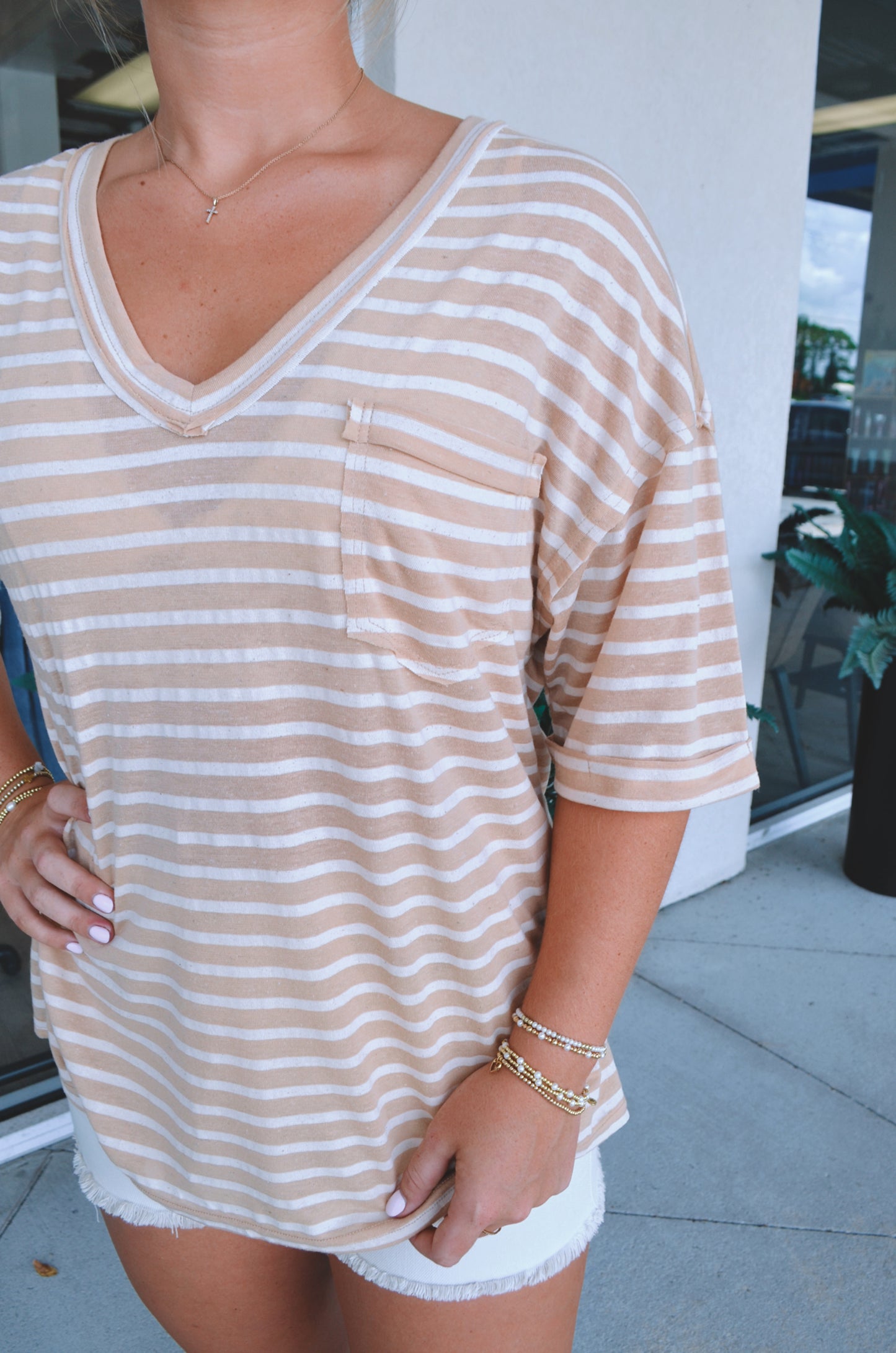 Saoirse Striped Top