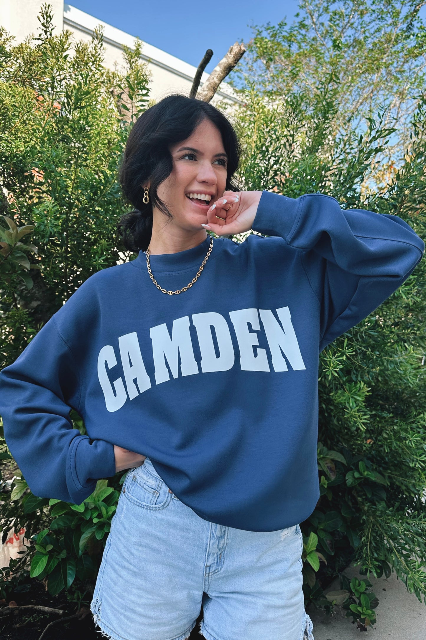 CAMDEN Mock Neck Sweatshirt