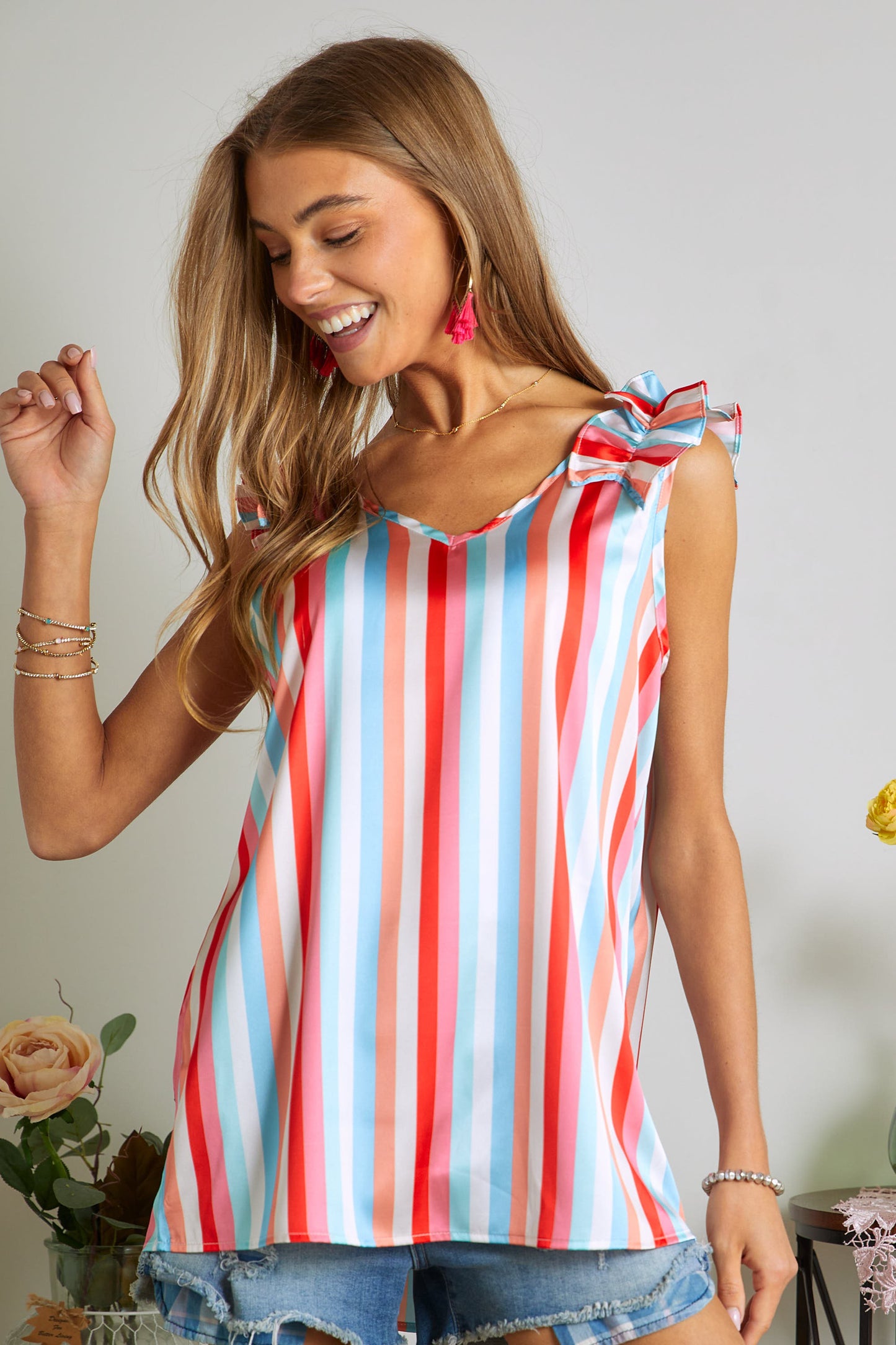 Evie Striped Tank