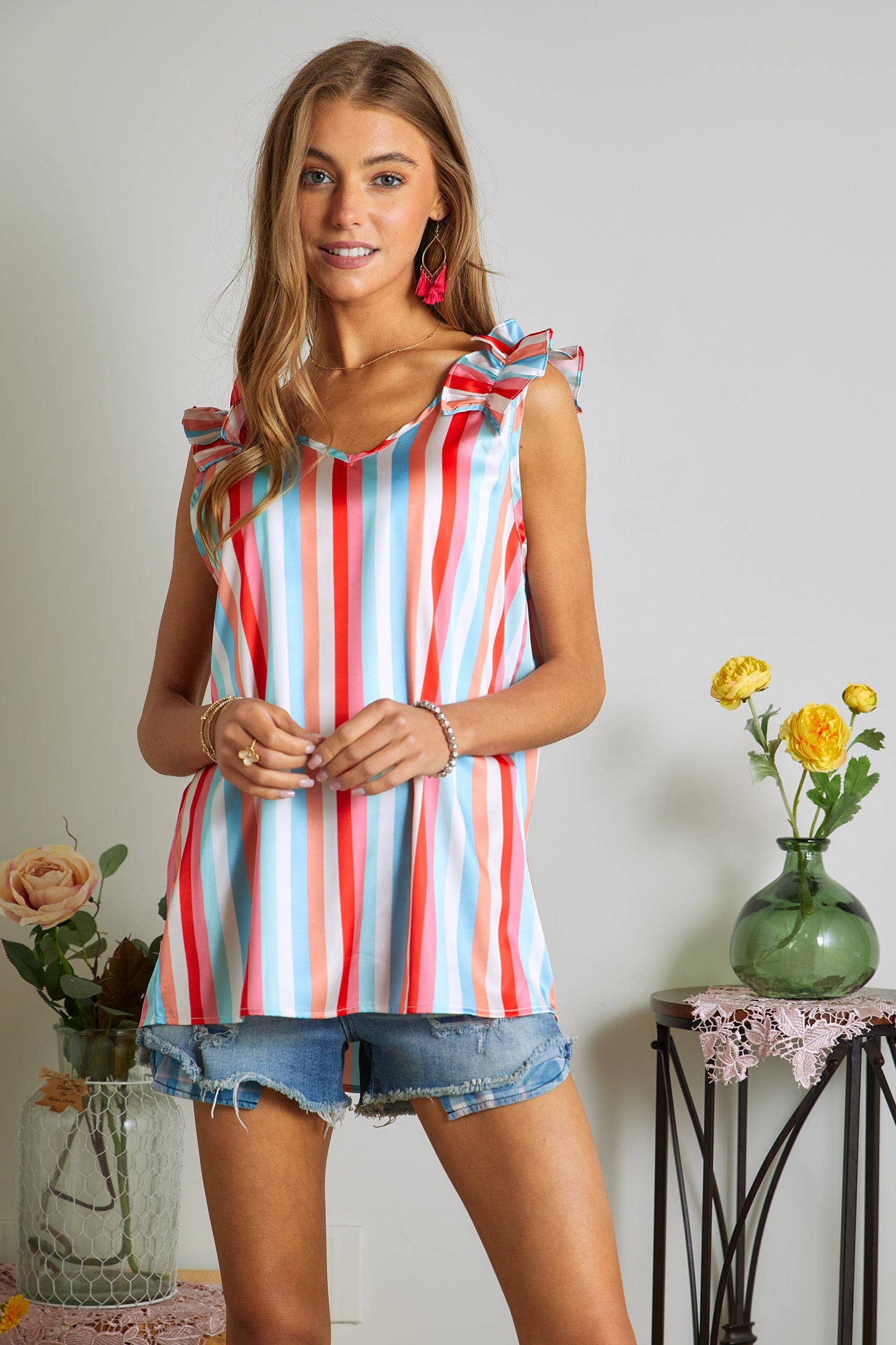 Evie Striped Tank