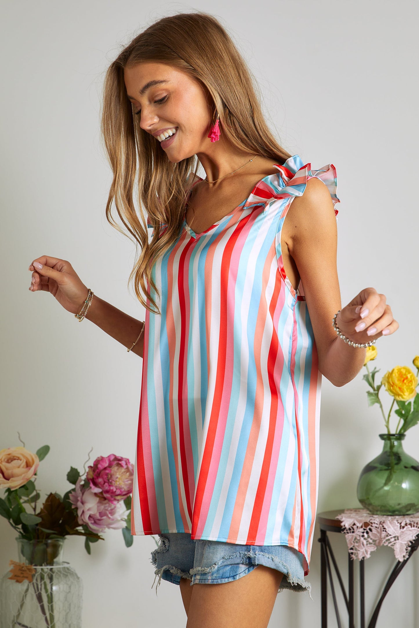 Evie Striped Tank