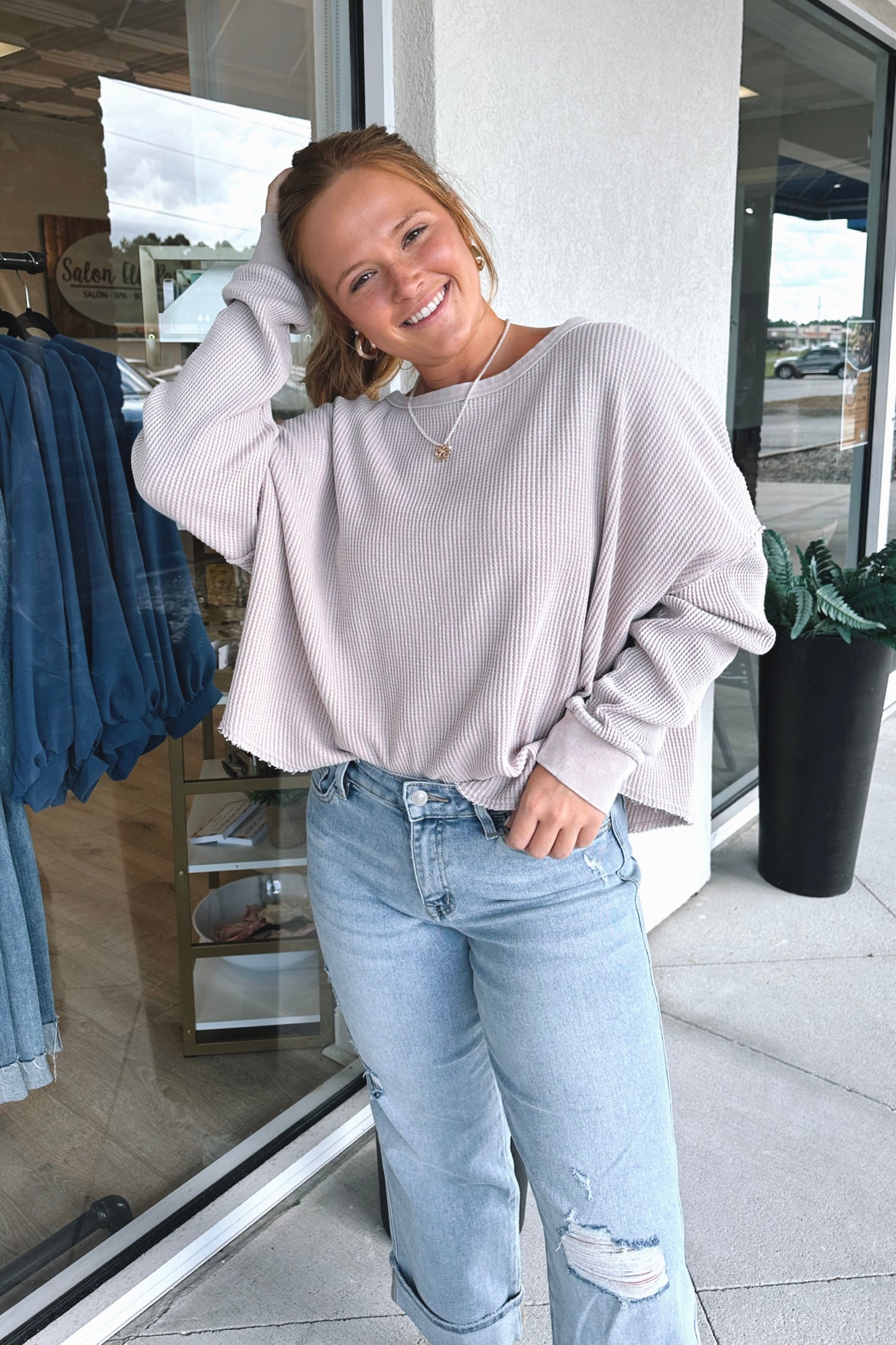 Waverly Waffle Top
