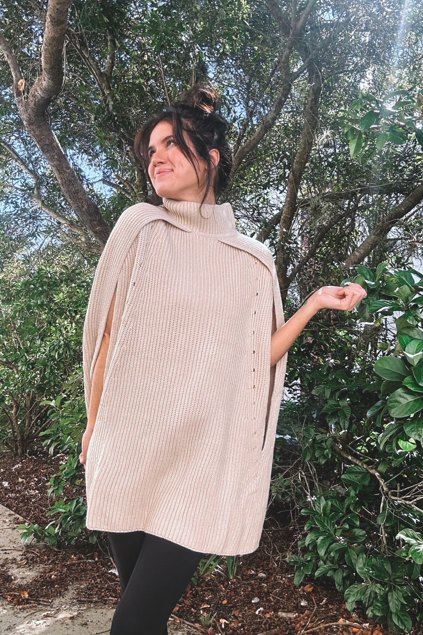 Felicity Cape Sweater