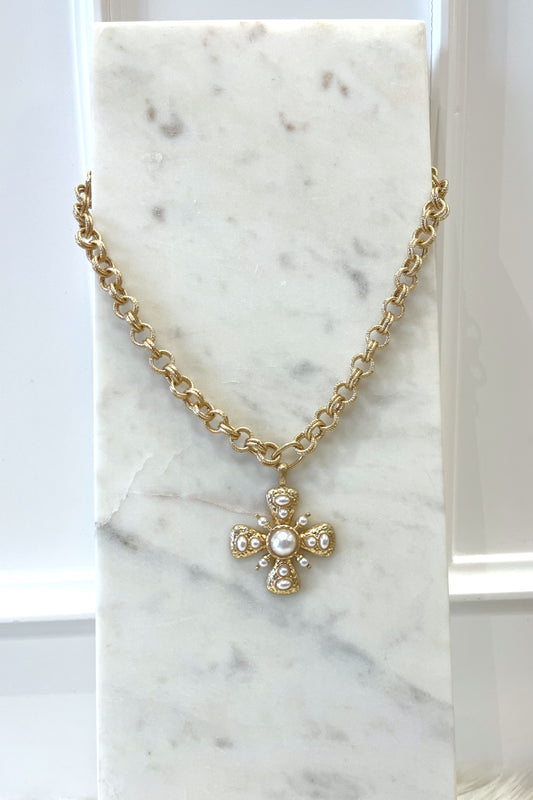 Prim Pearl Necklace - Boutique EllaPar