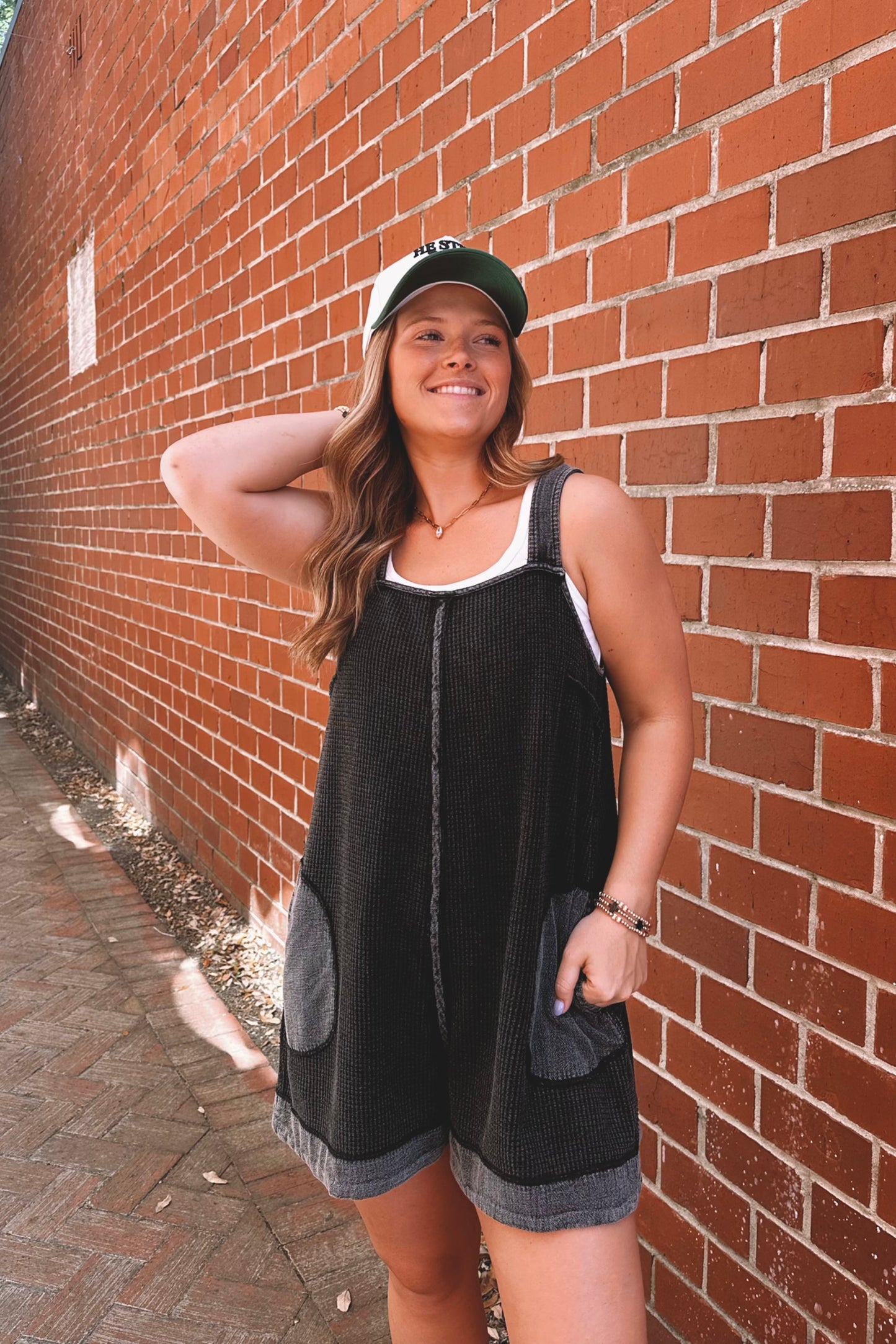 Waverly Waffle Romper