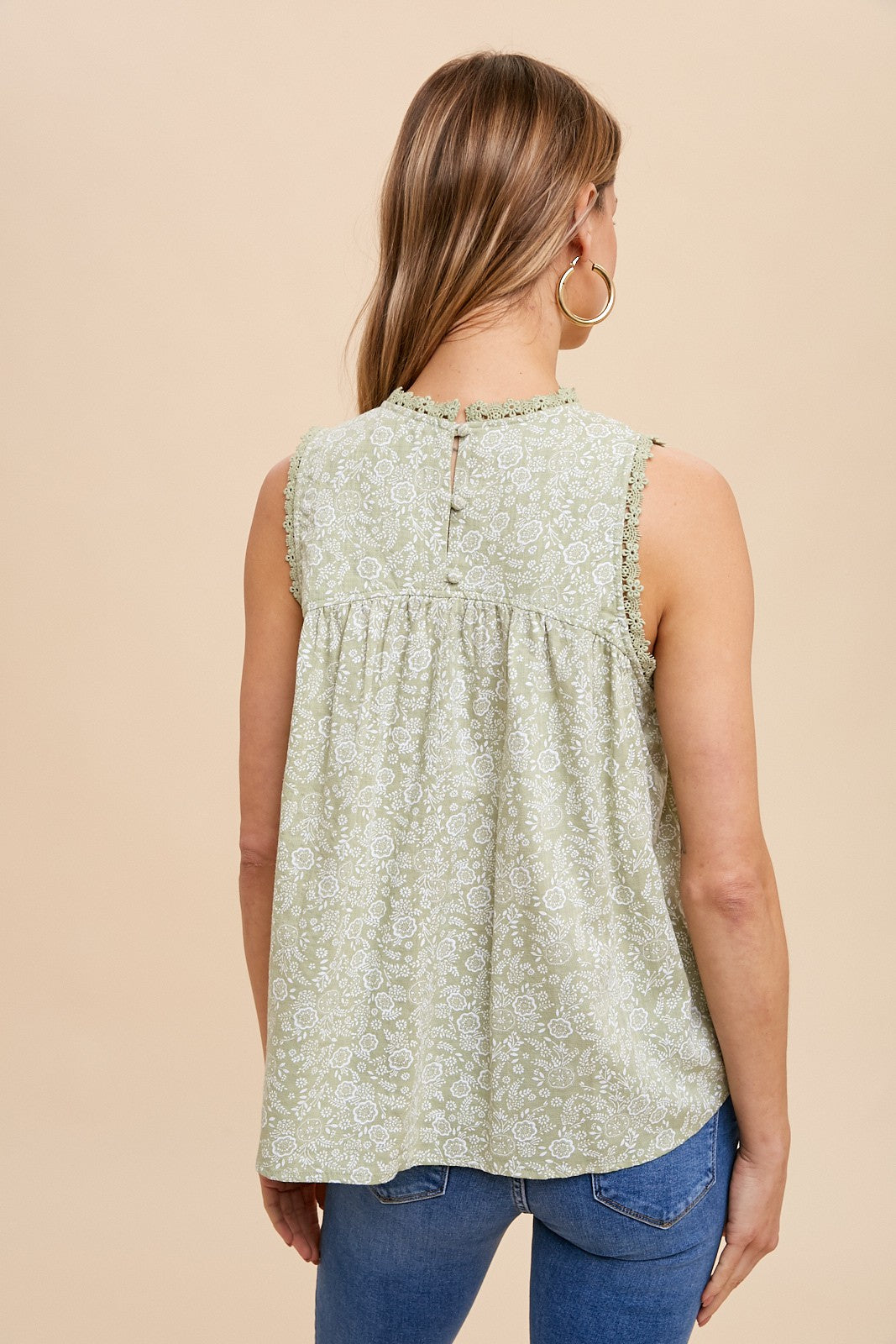 Fern Lace Tank Top