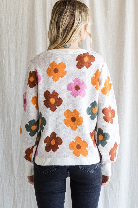 Flower Power Sweater