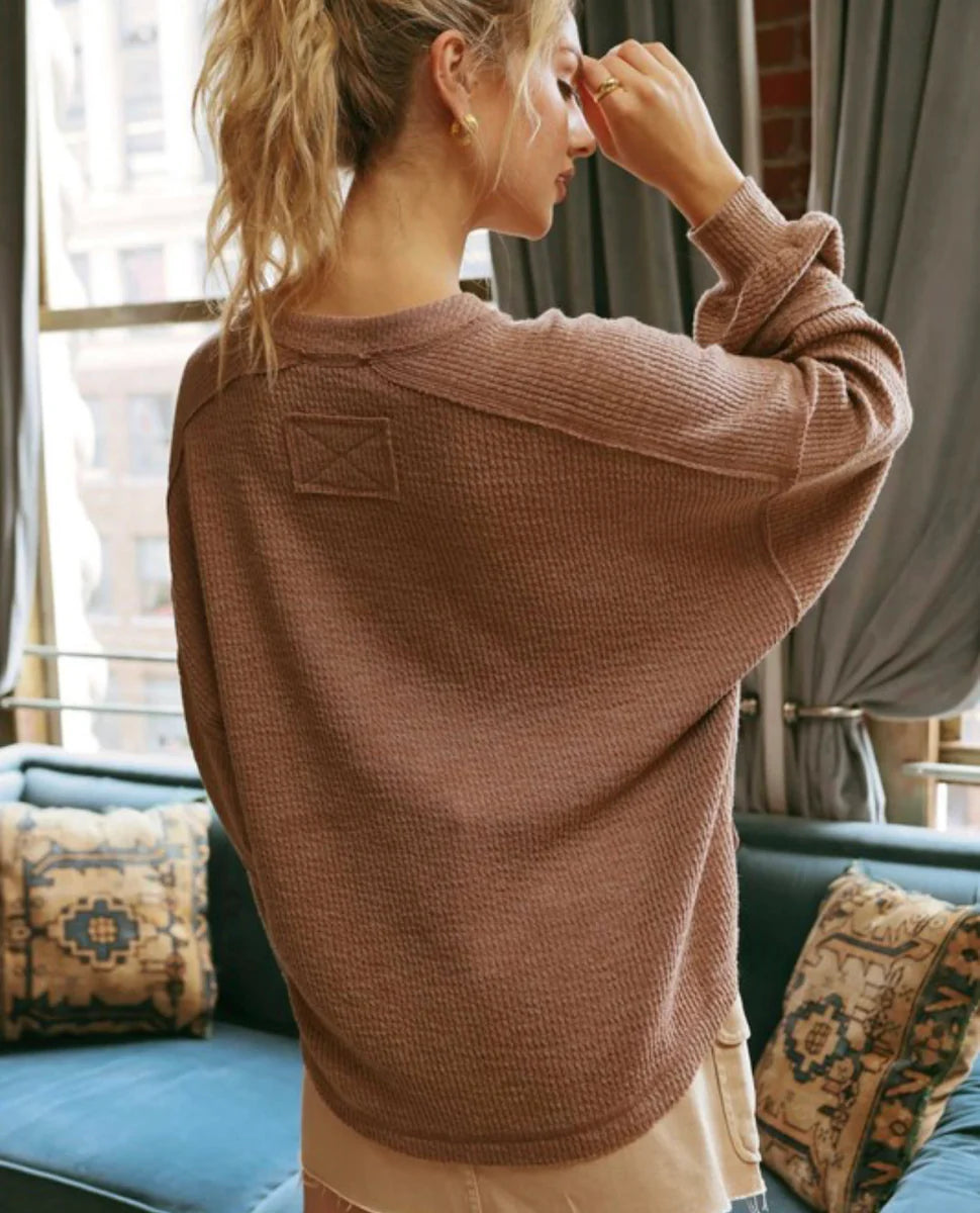 Relaxed Henley Top