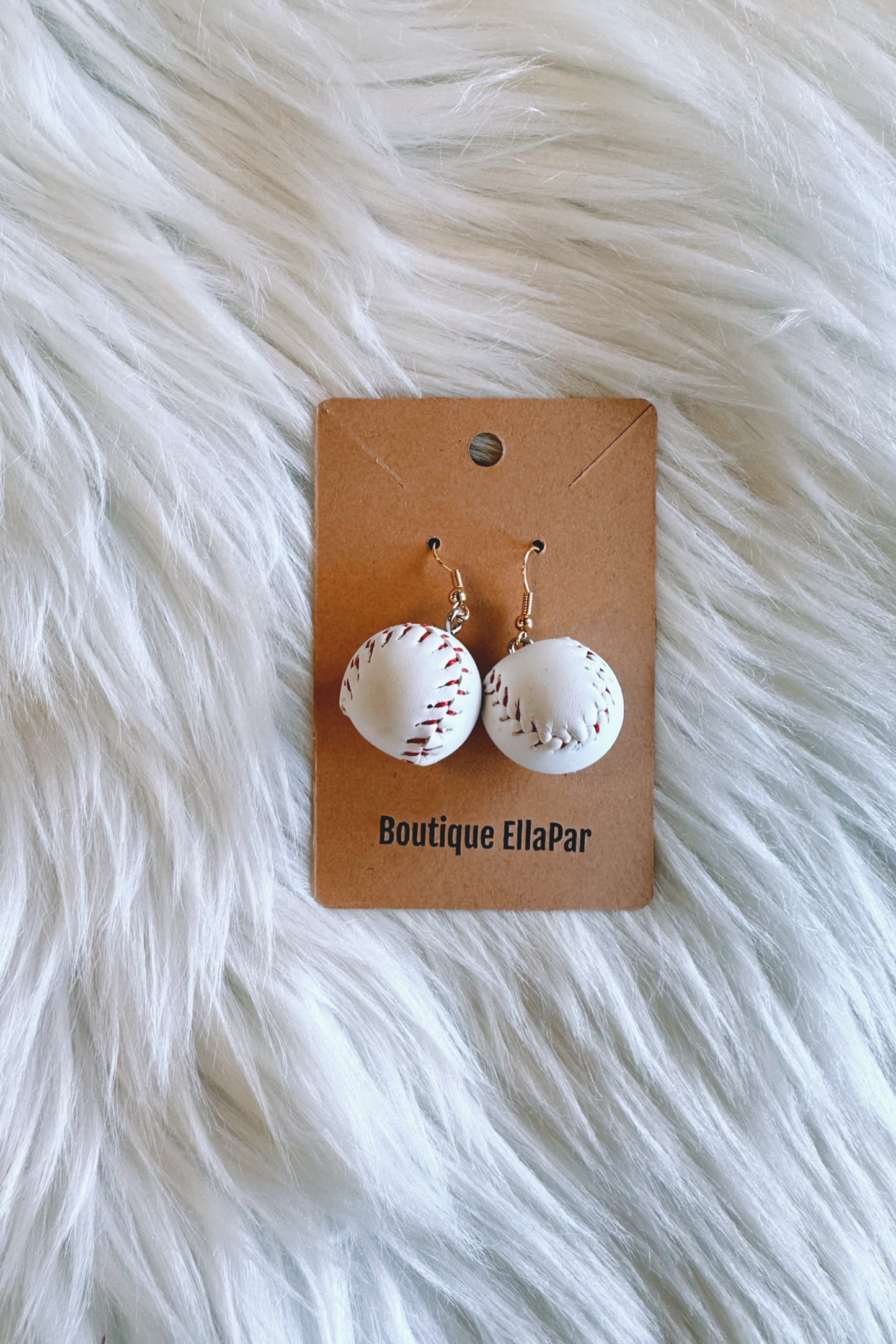 Baseball Earrings
