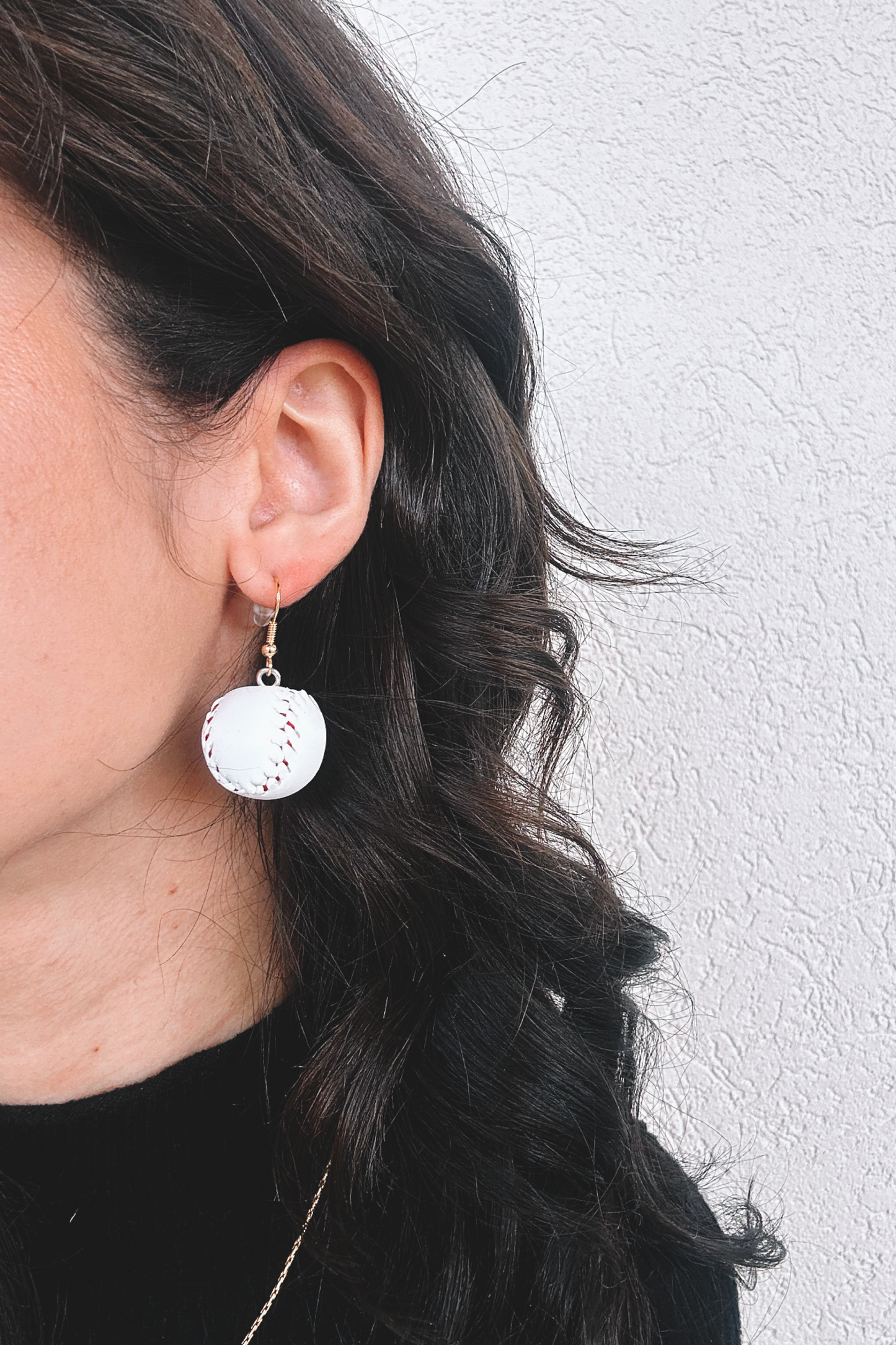 Baseball Earrings