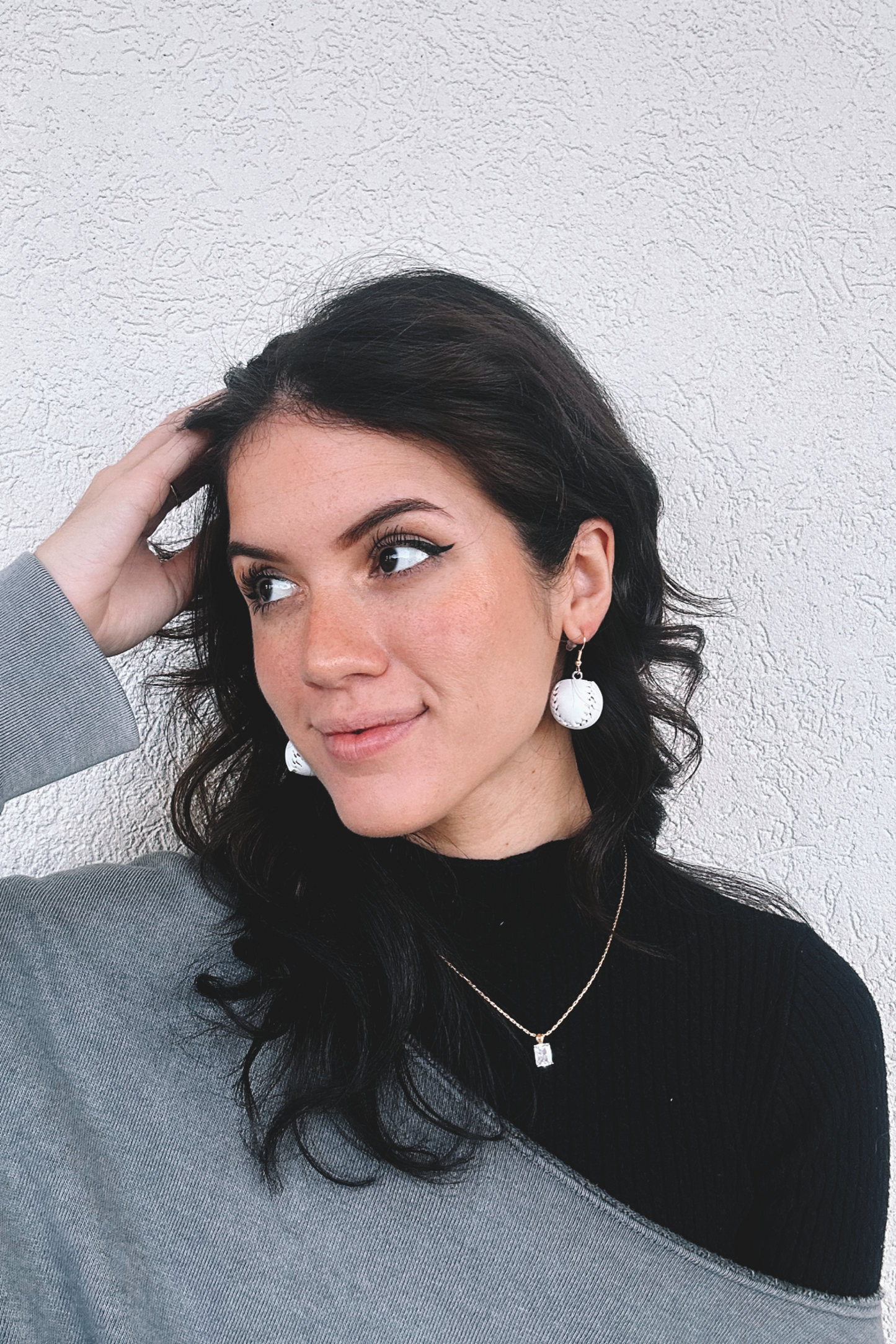 Baseball Earrings