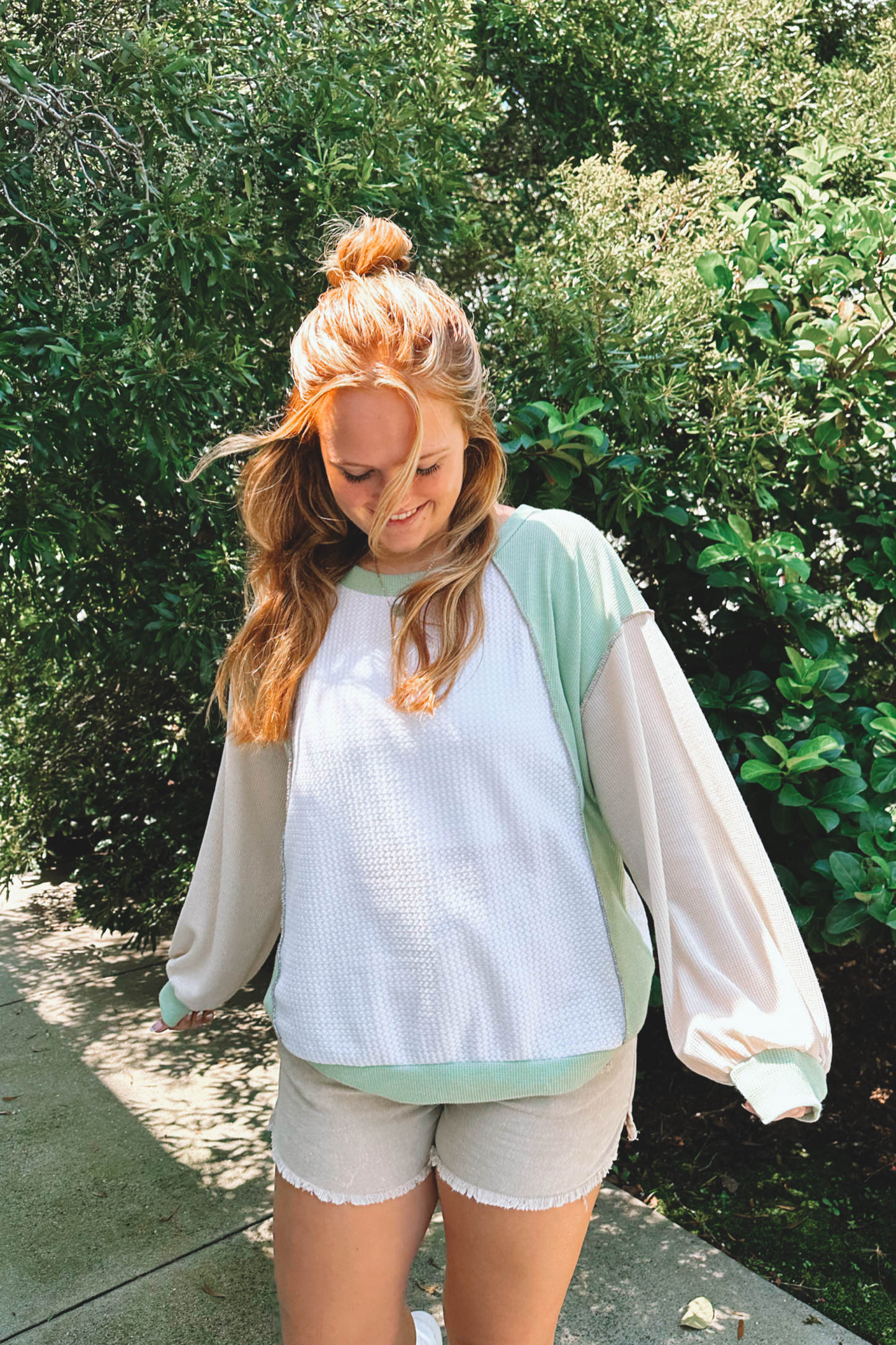 Courtny Colorblocked Top