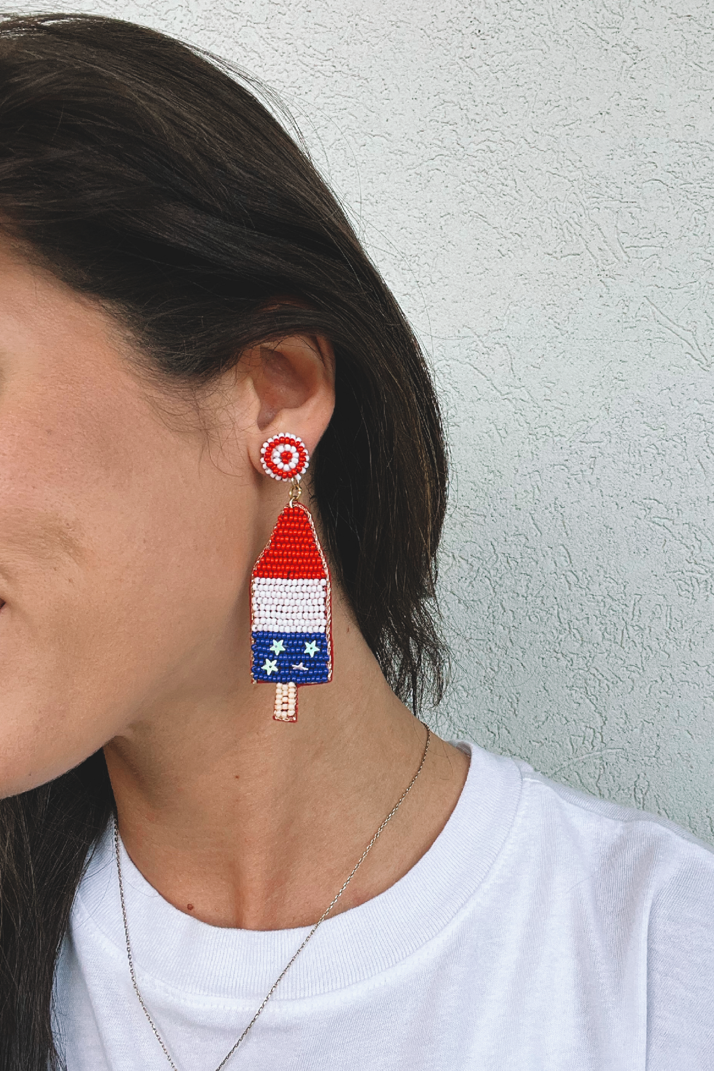 Pop Patriotic Earrings