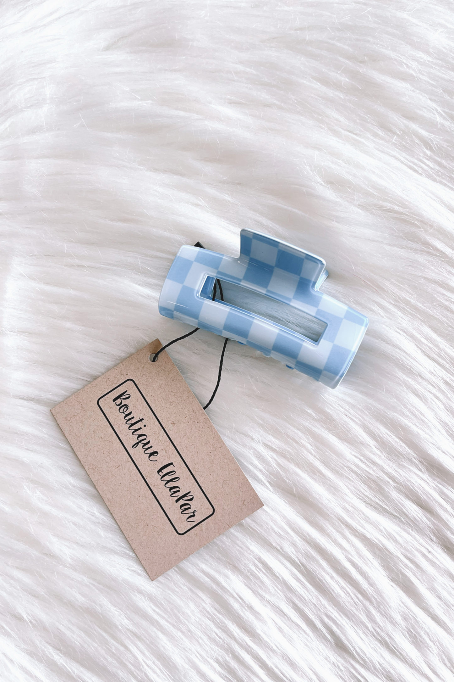 Checkered Claw Clip