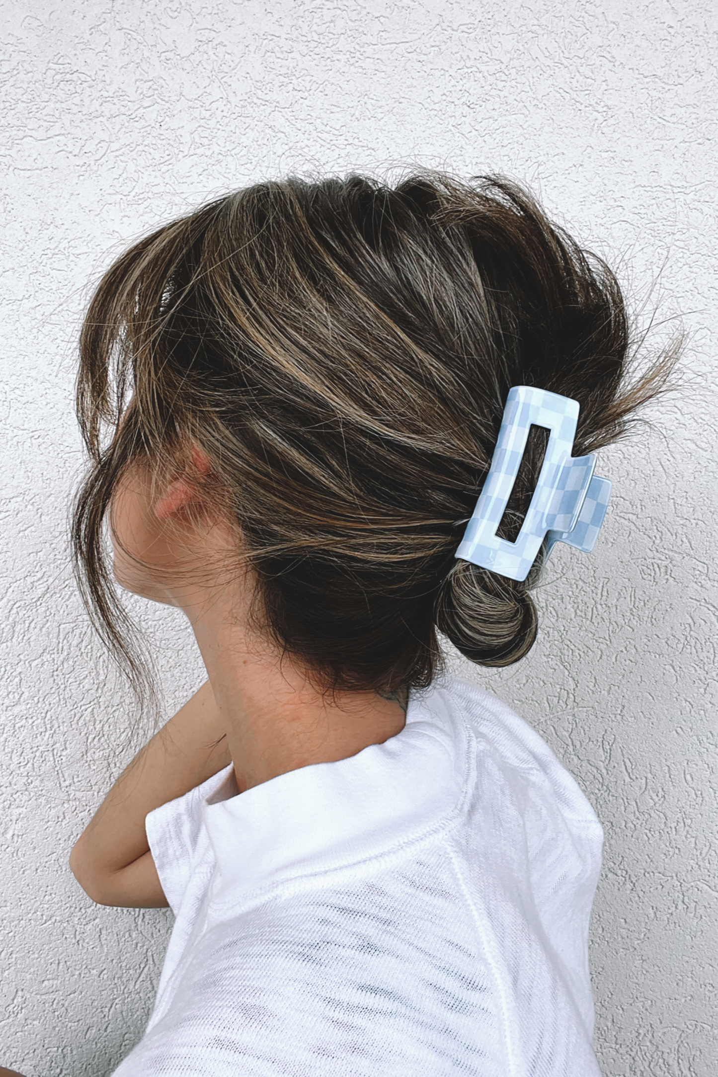Checkered Claw Clip