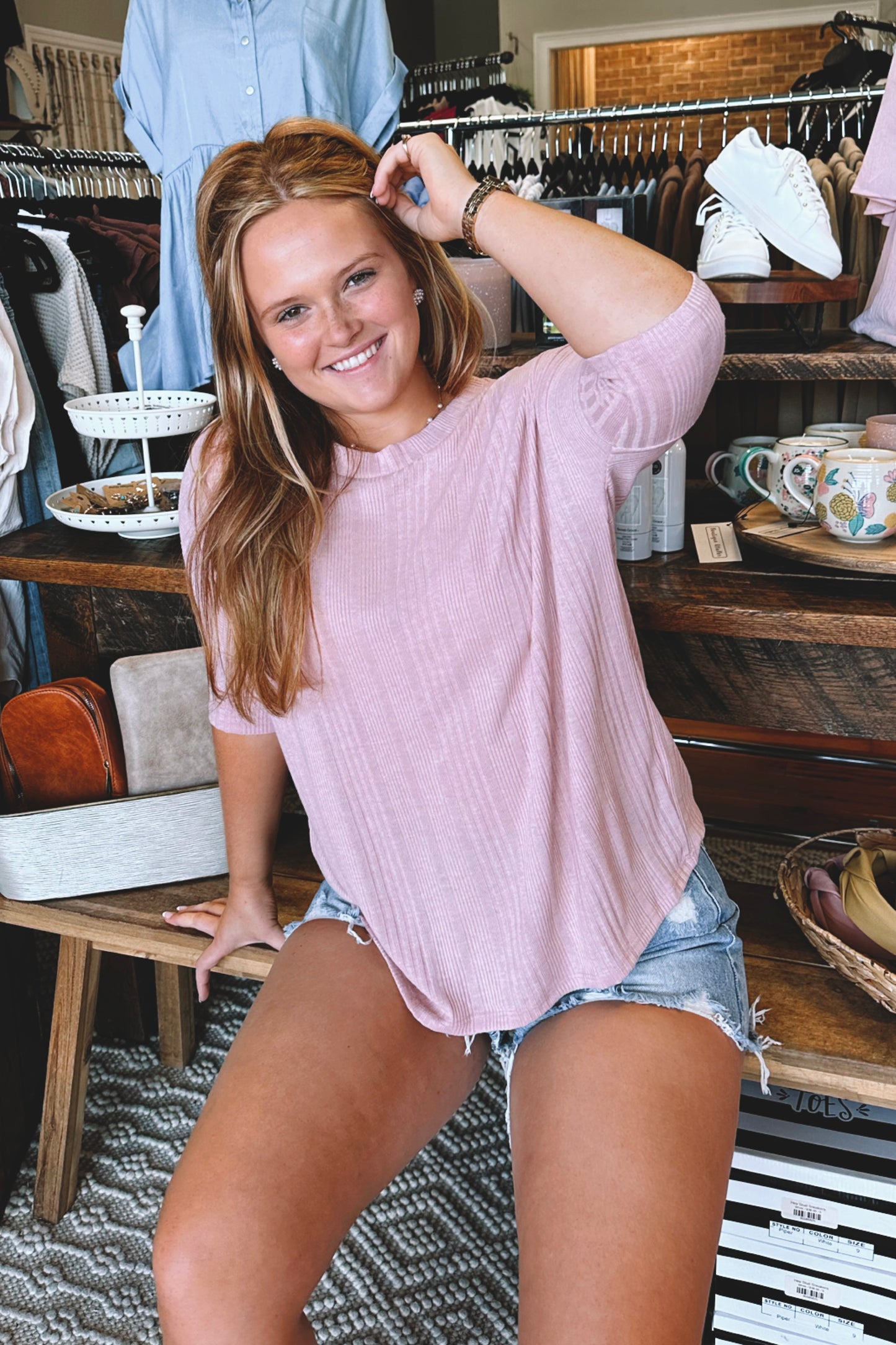 Roxie Ribbed Top