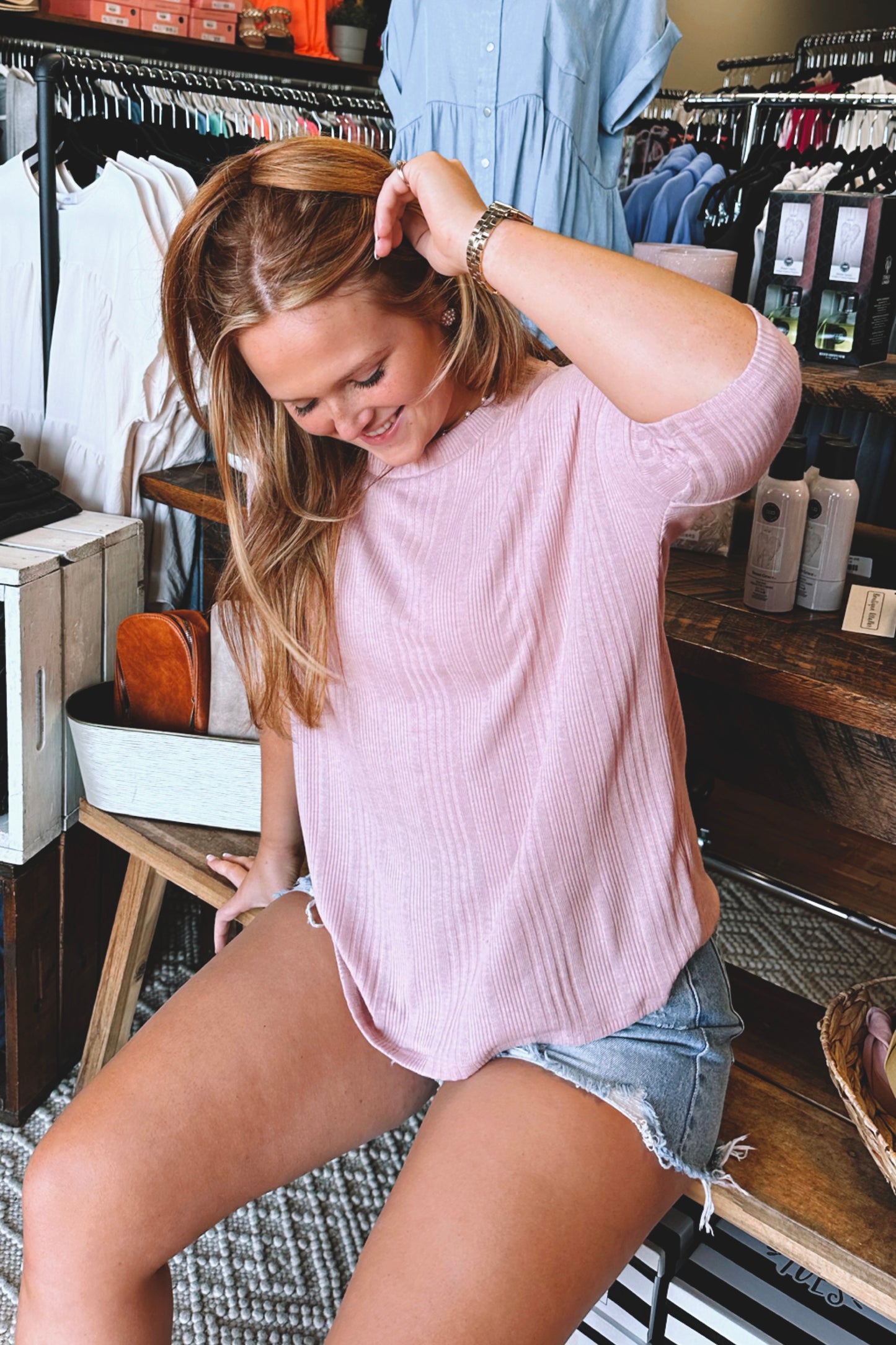 Roxie Ribbed Top