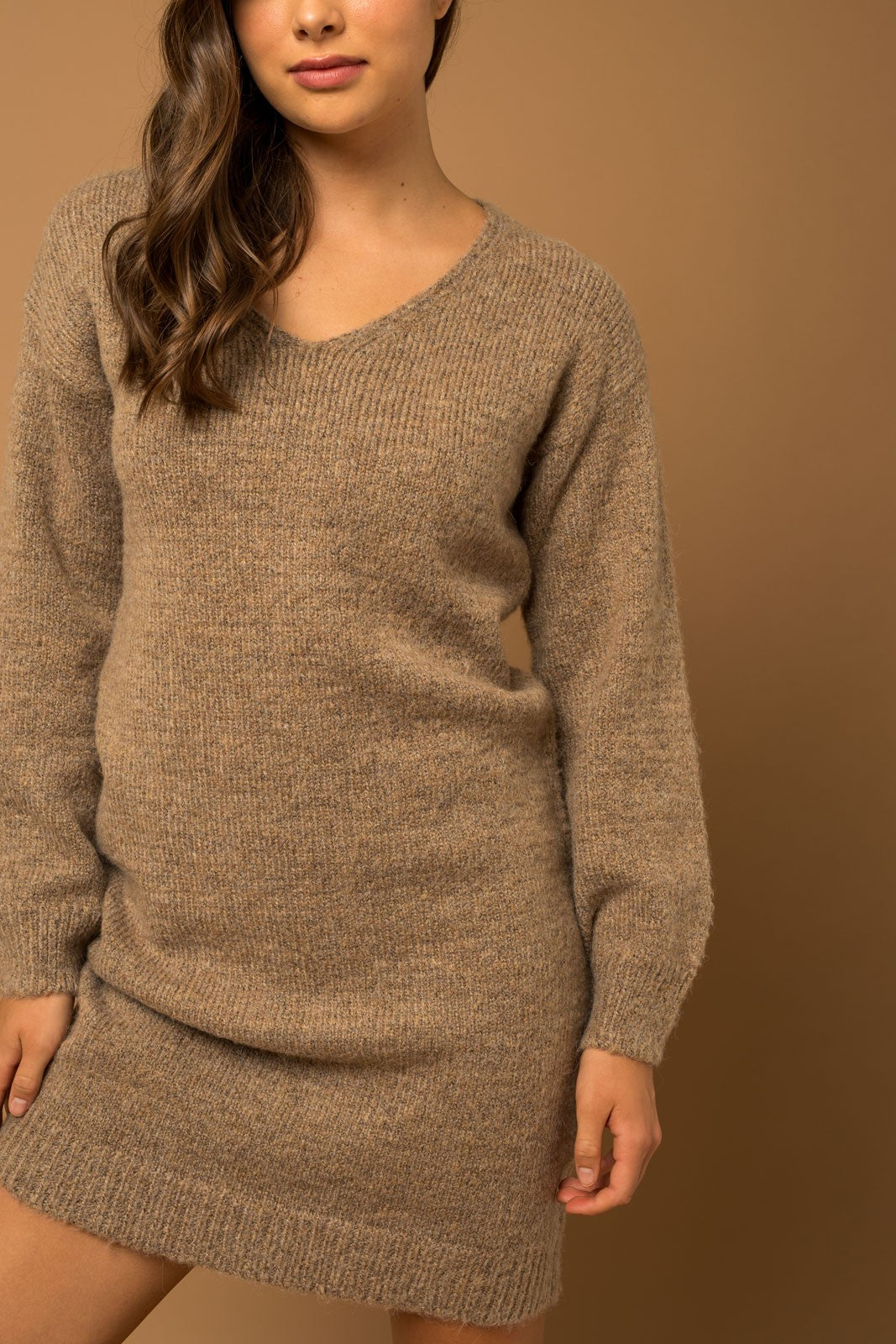 Meah Mini Sweater Dress