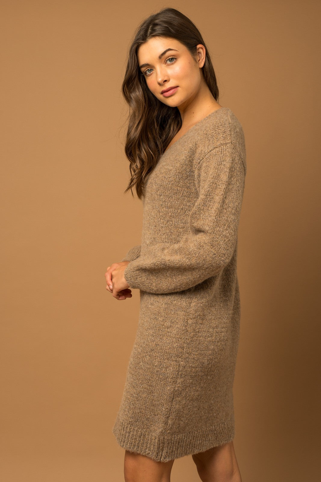 Meah Mini Sweater Dress