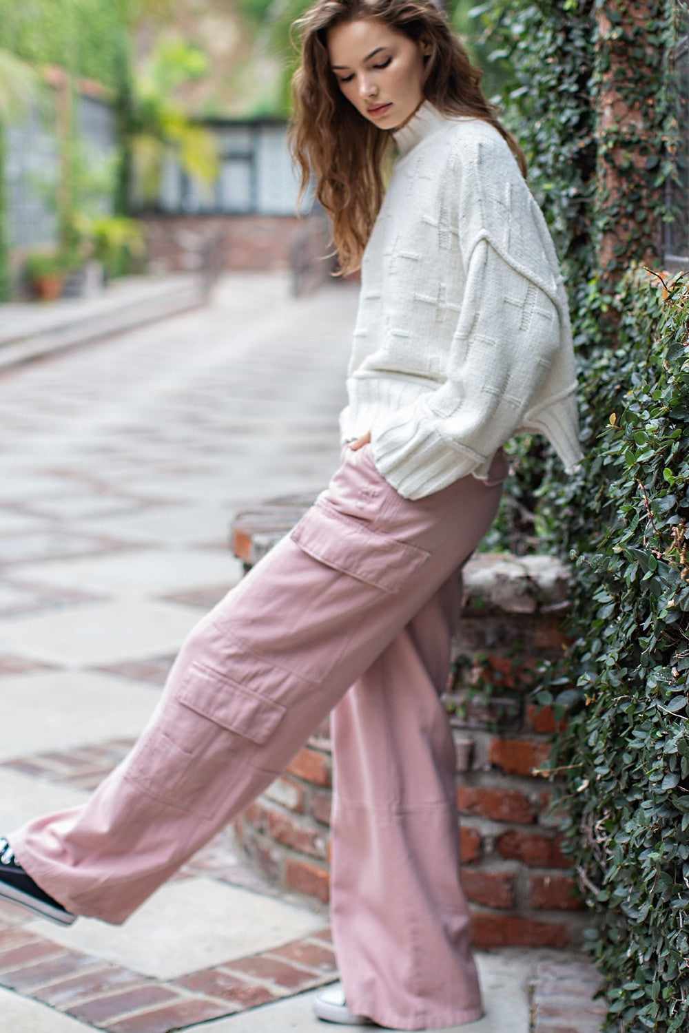 Munroe Cross Sweater