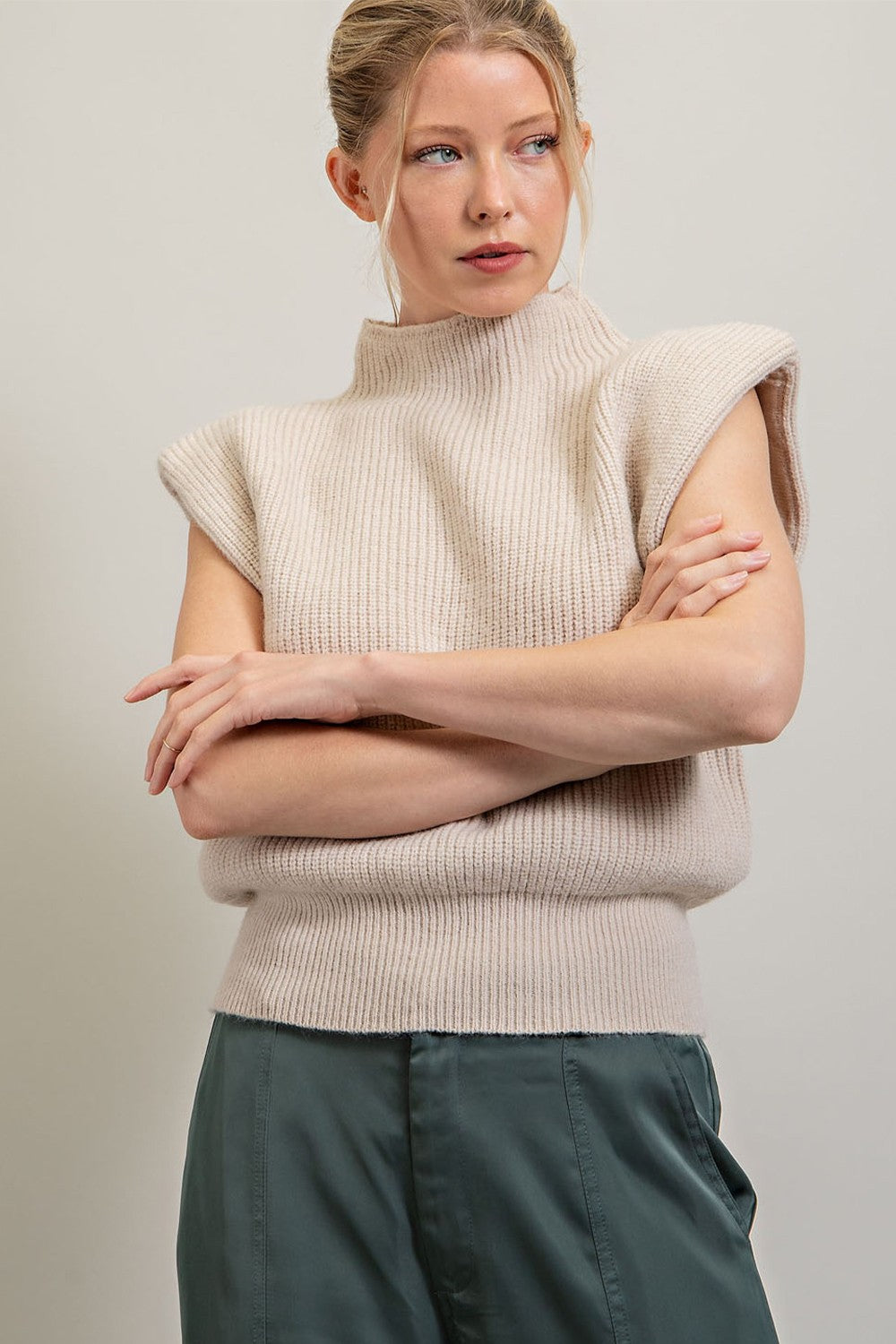 NY Shoulder Sweater
