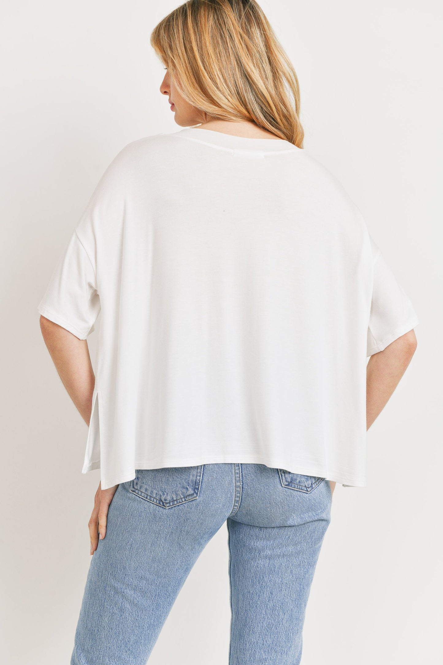 Oversized Jersey Top