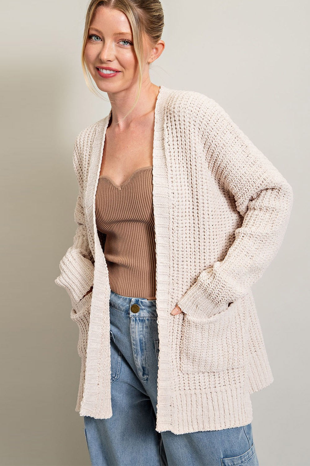Pocket Knit Cardigan