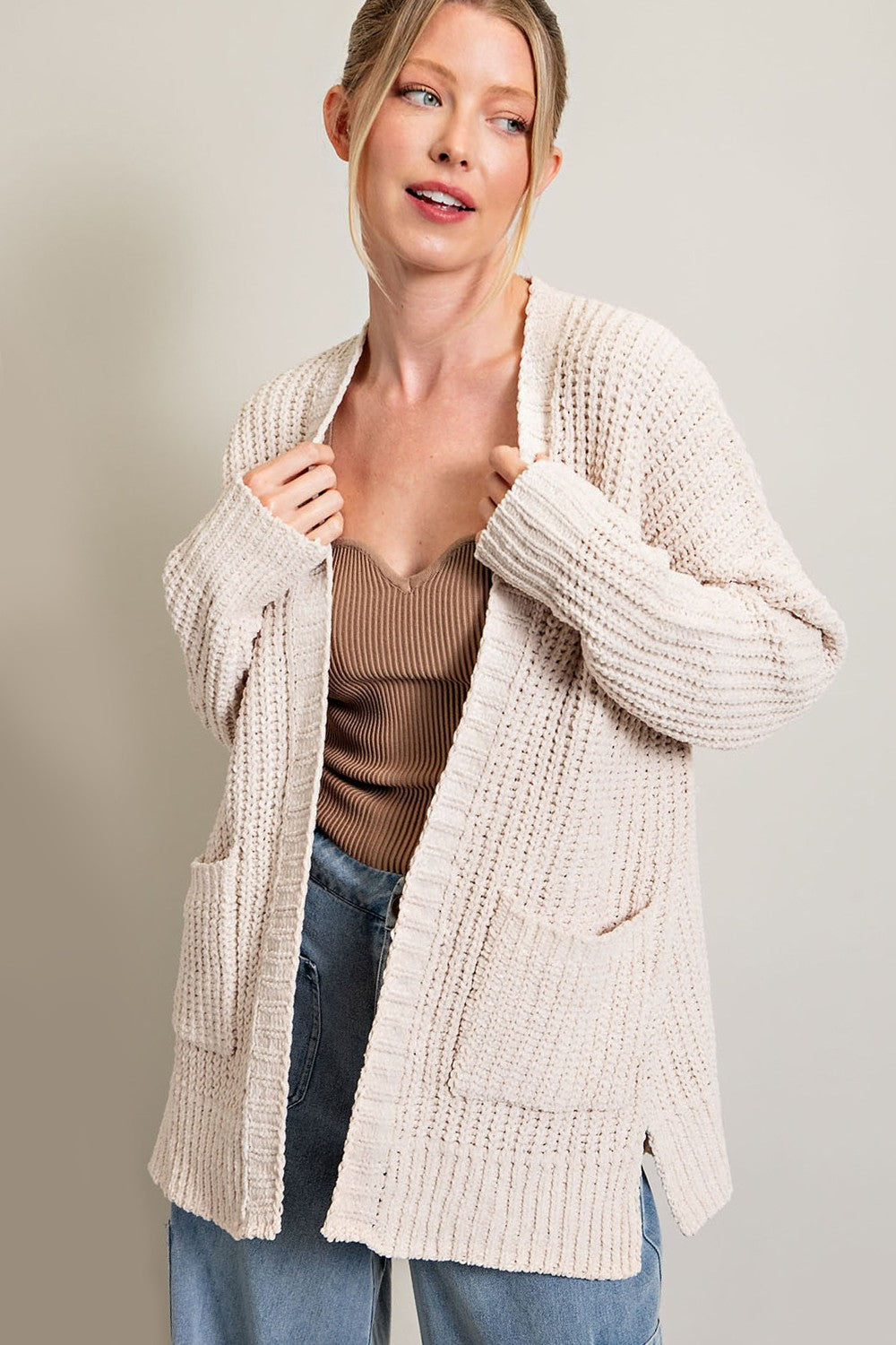 Pocket Knit Cardigan