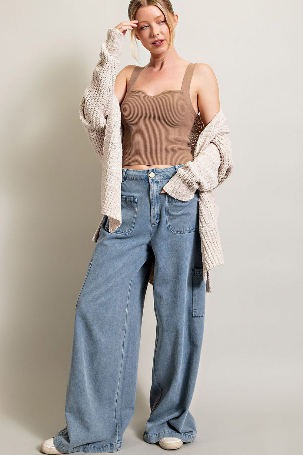 Pocket Knit Cardigan