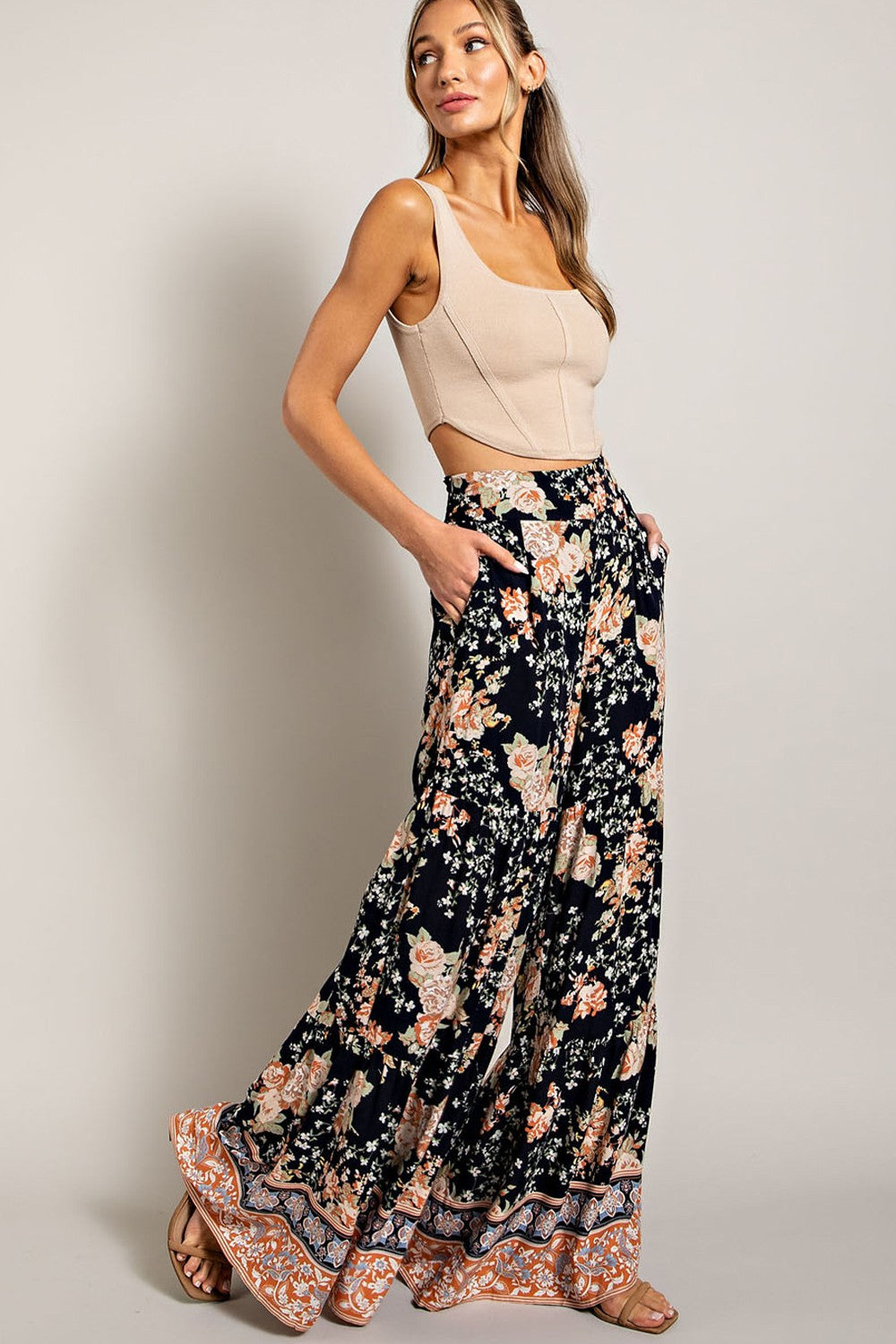 Ramona Floral Pants