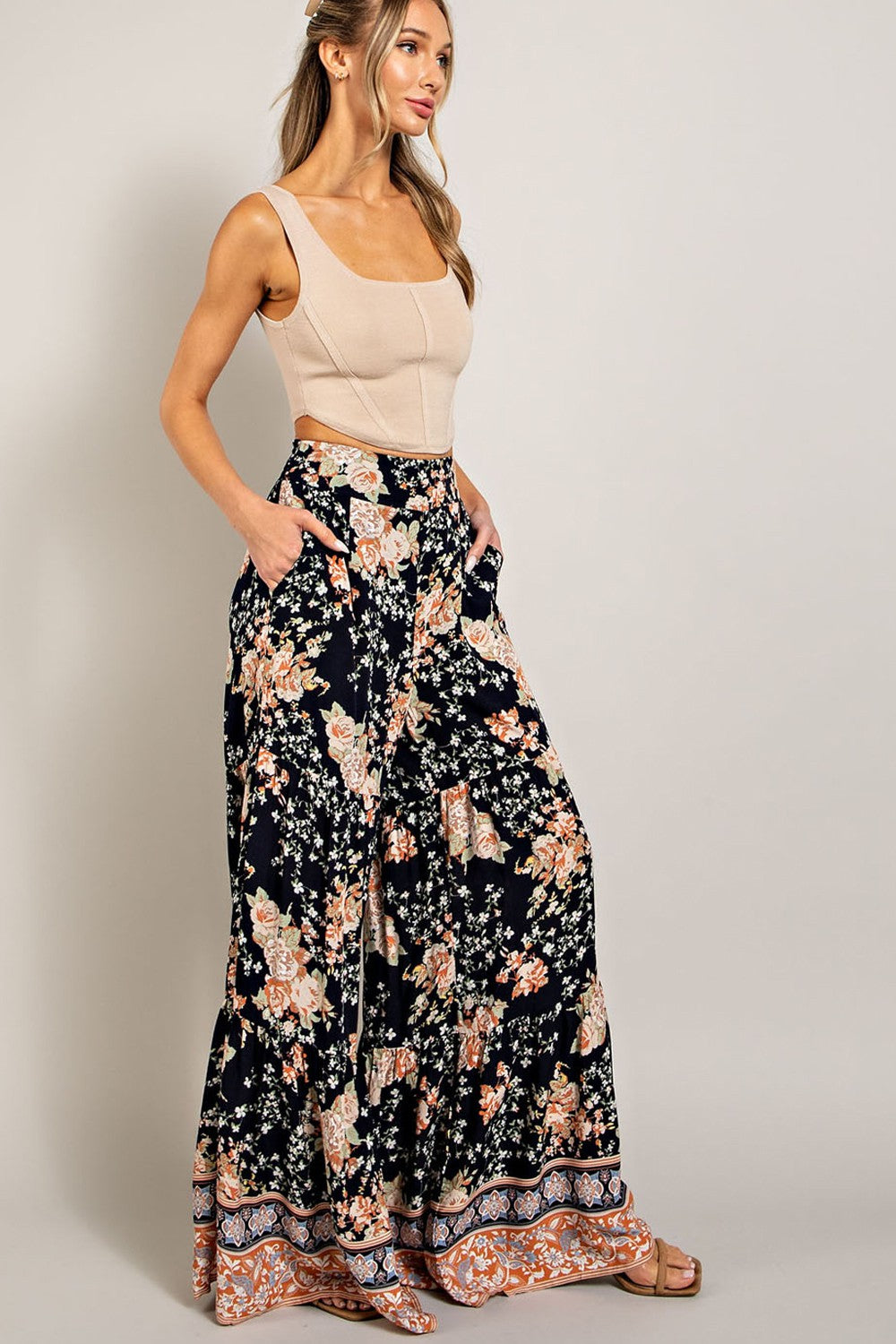 Ramona Floral Pants