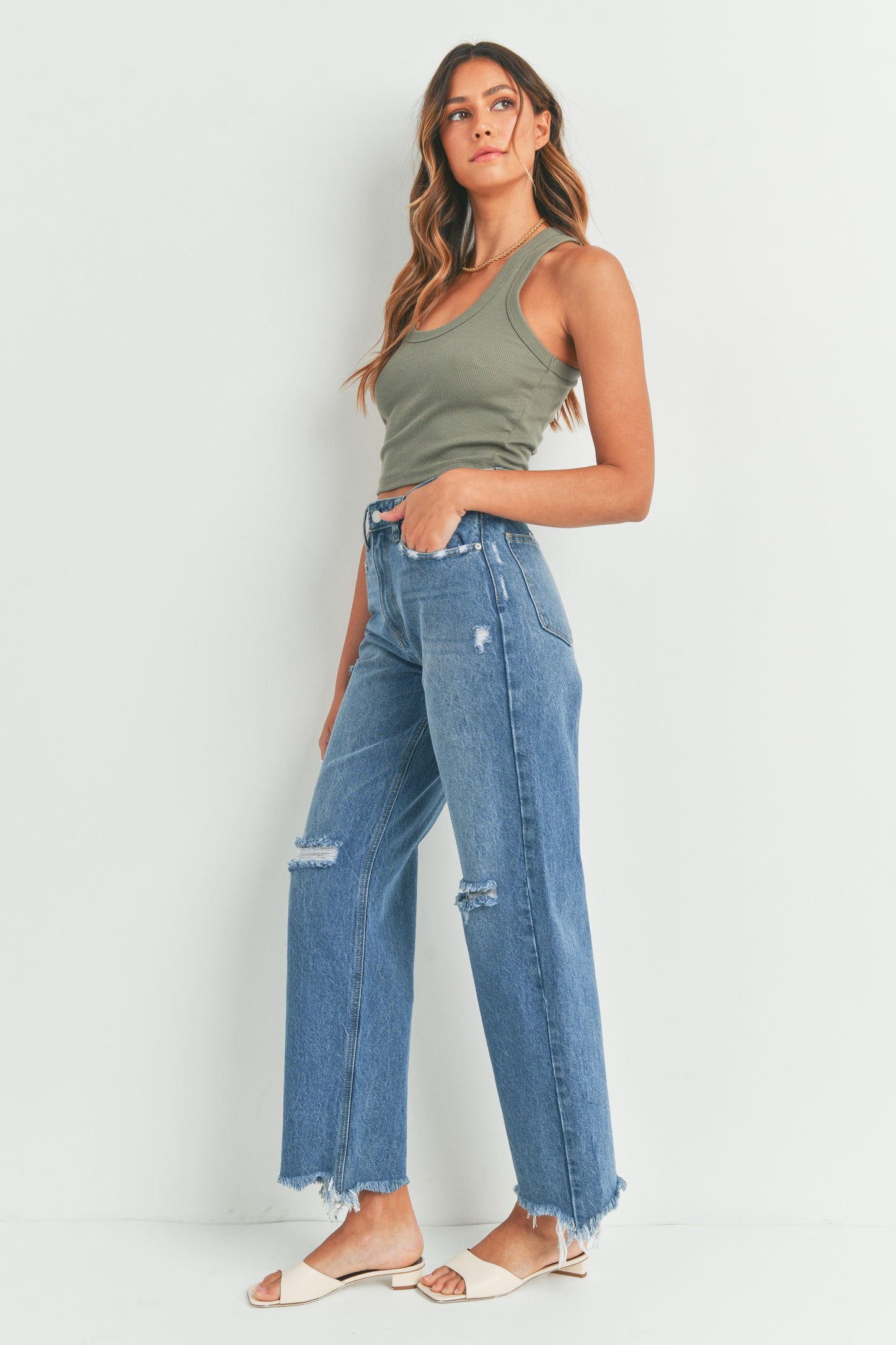 Sidney Wide-Leg Jeans