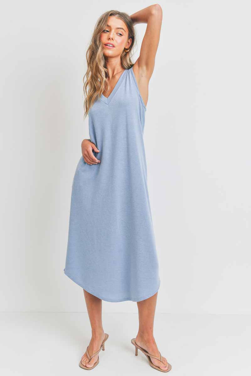 Sleeveless Midi Dress