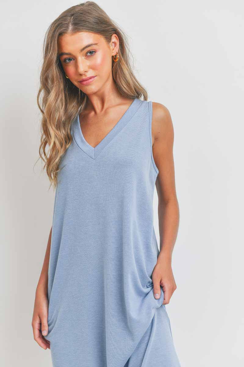 Sleeveless Midi Dress