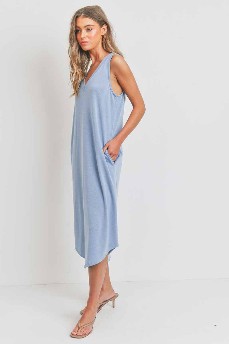 Sleeveless Midi Dress
