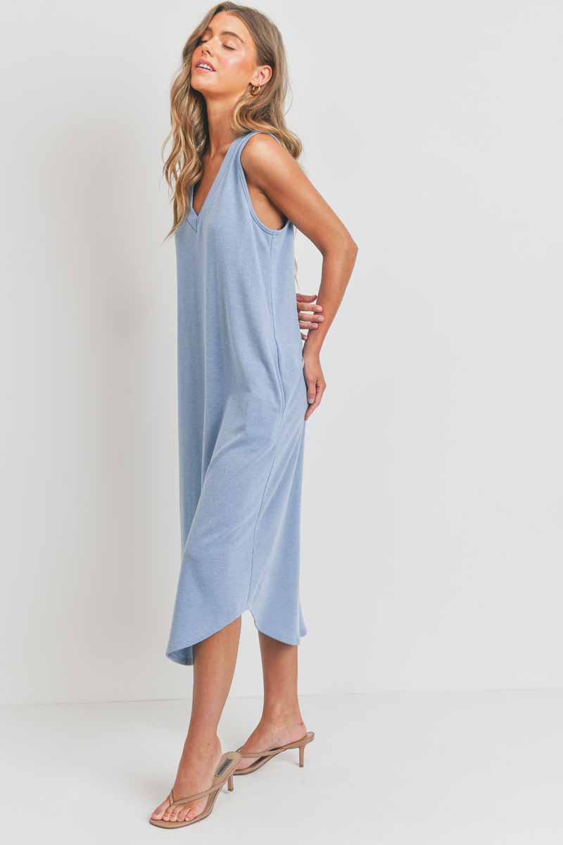 Sleeveless Midi Dress