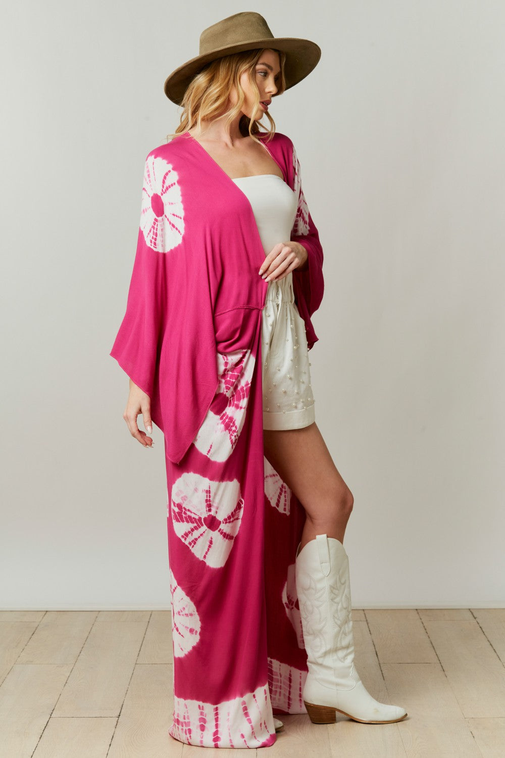 Tamra Tie Dye Kimono