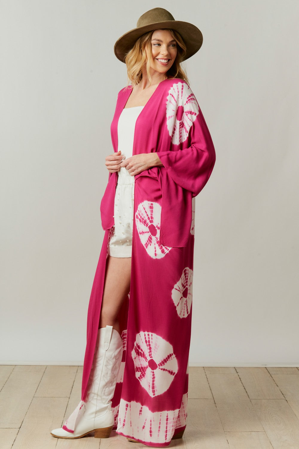 Tamra Tie Dye Kimono