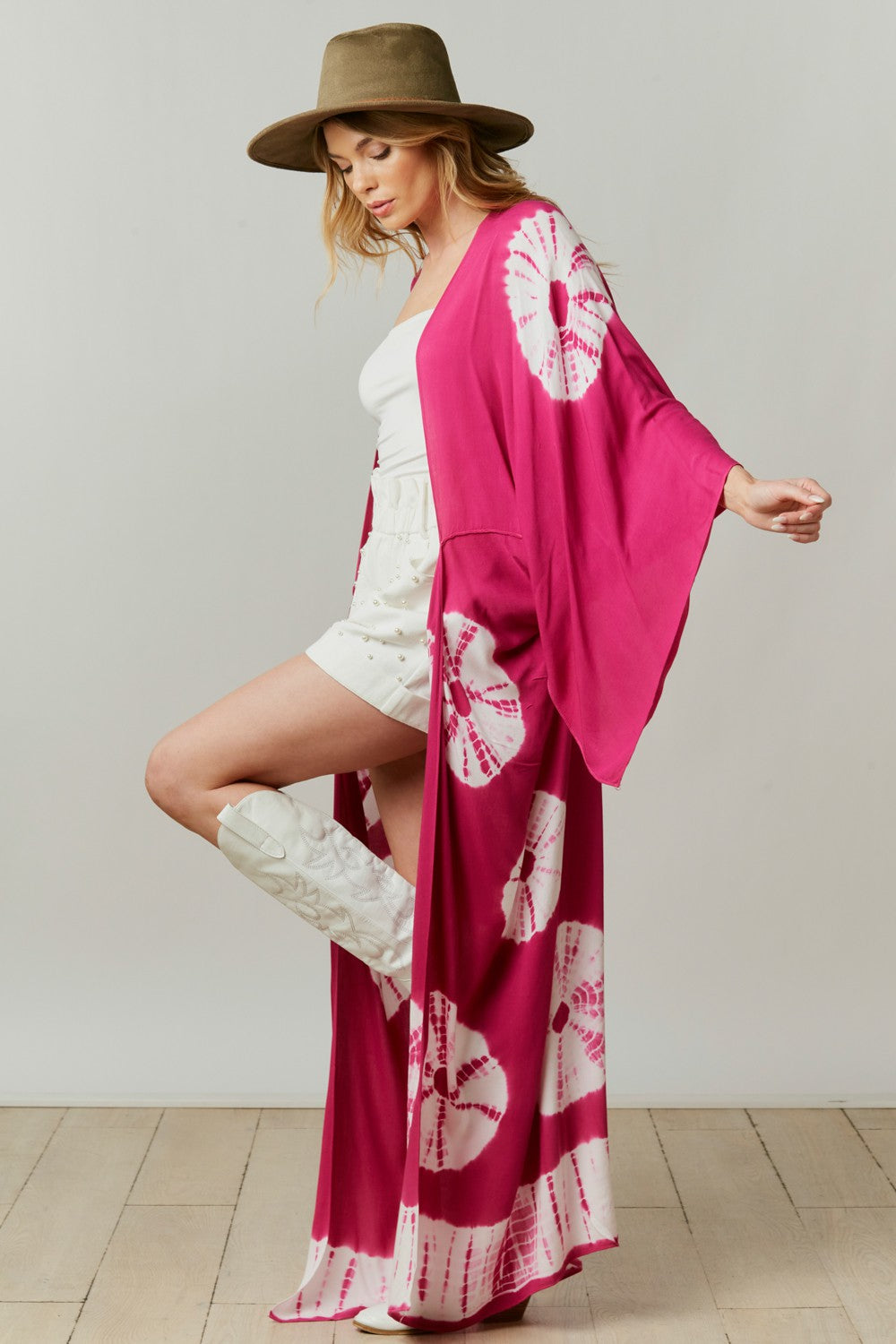Tamra Tie Dye Kimono