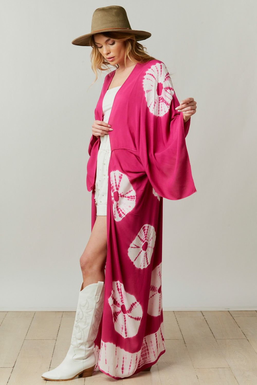 Tamra Tie Dye Kimono