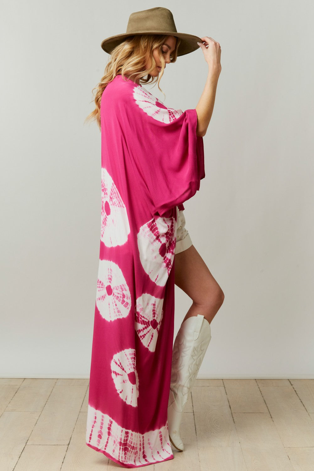 Tamra Tie Dye Kimono