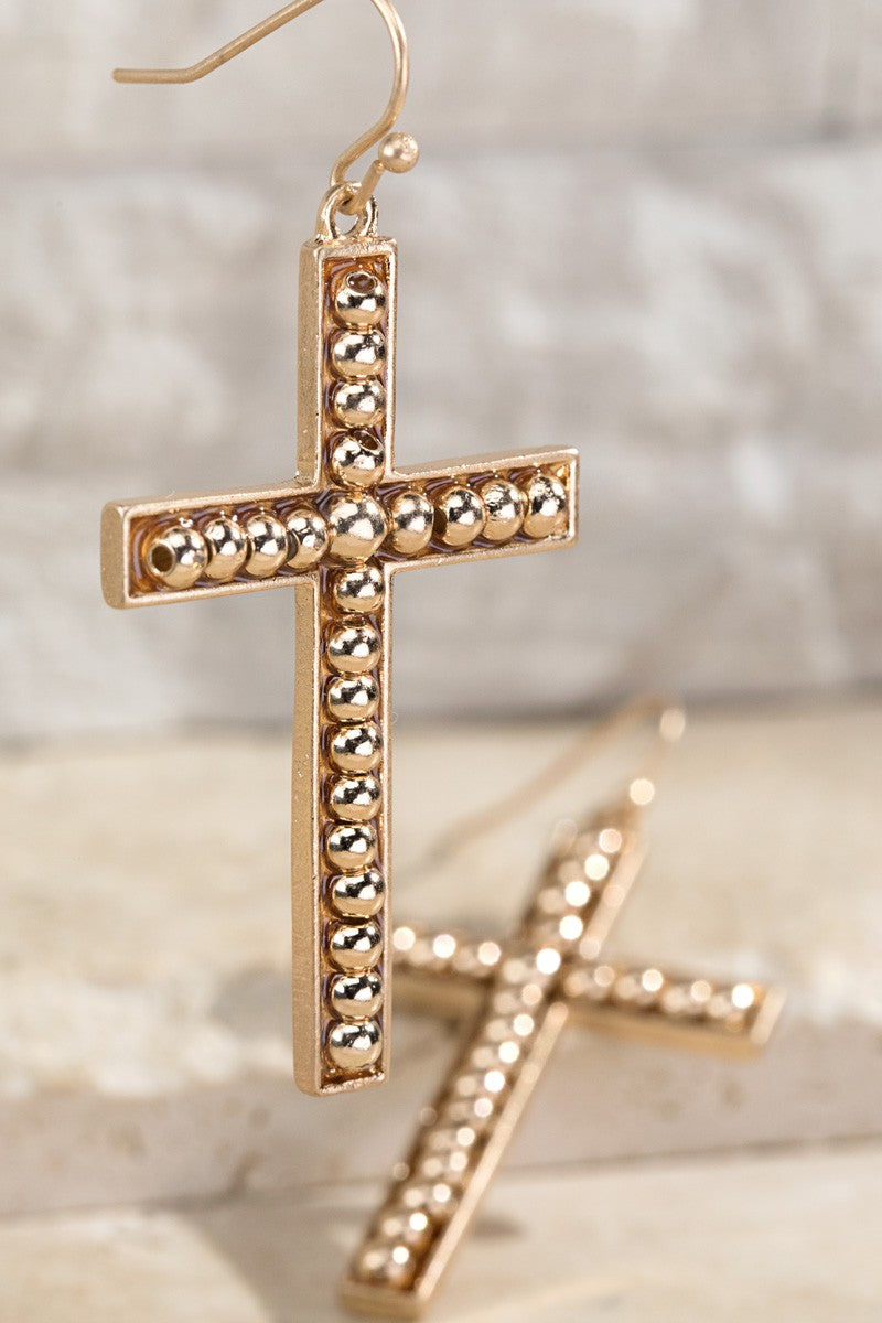 The Cross Earrings