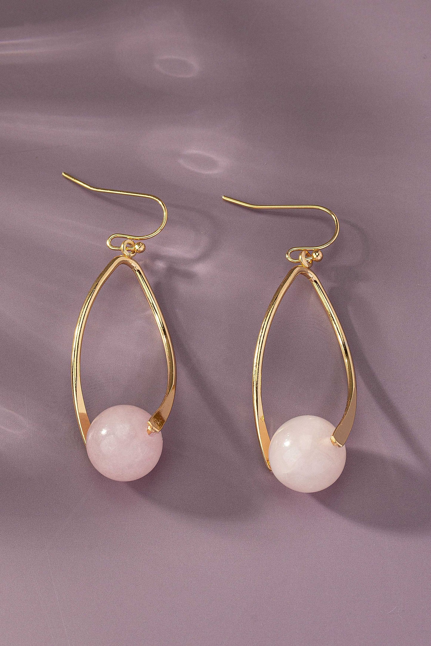 Twisted Stone Earrings