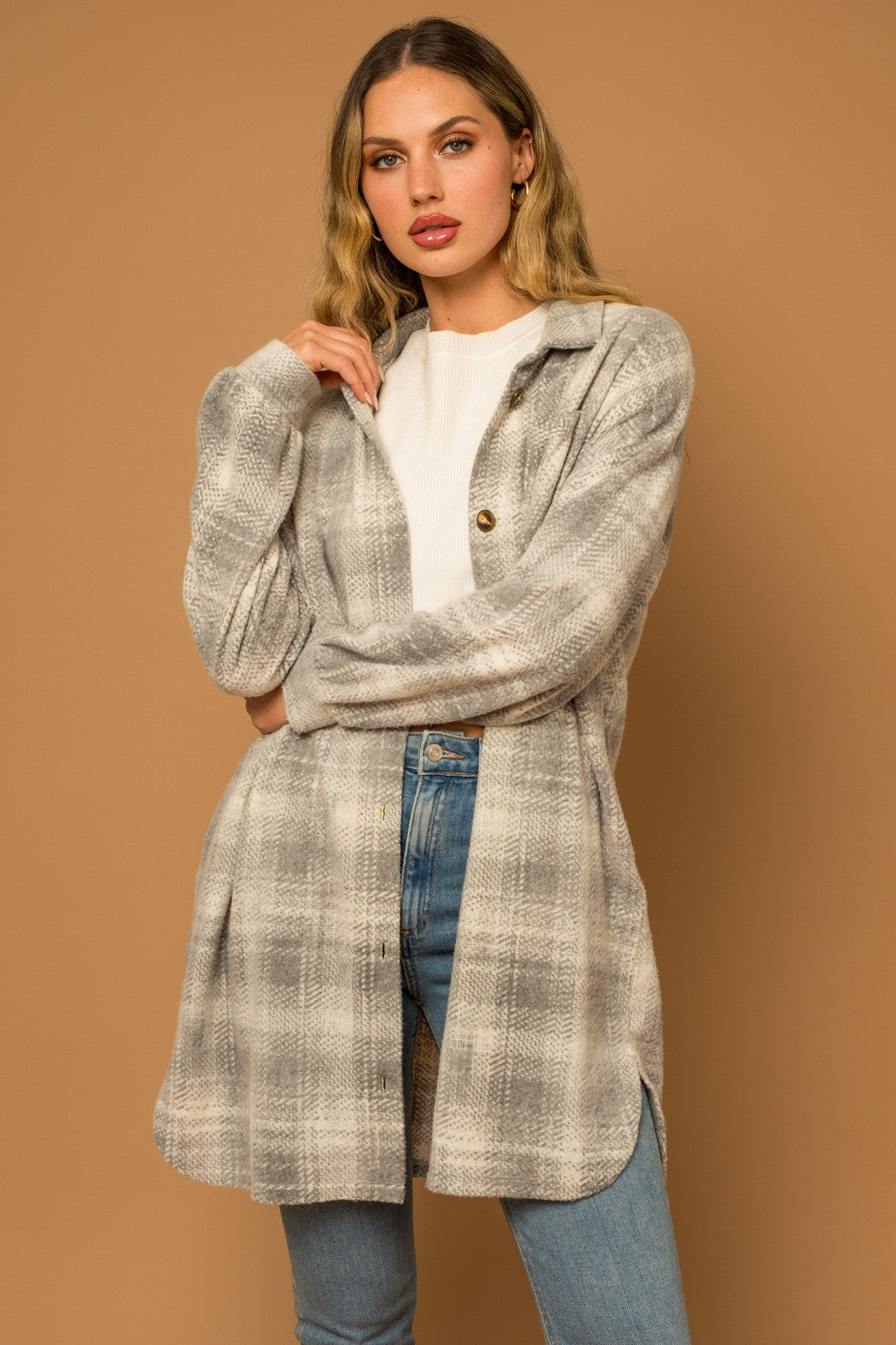 Tyler Button-Down Shacket