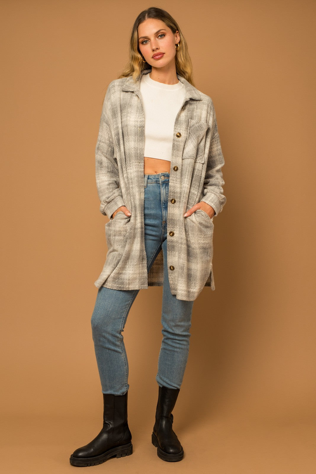 Tyler Button-Down Shacket