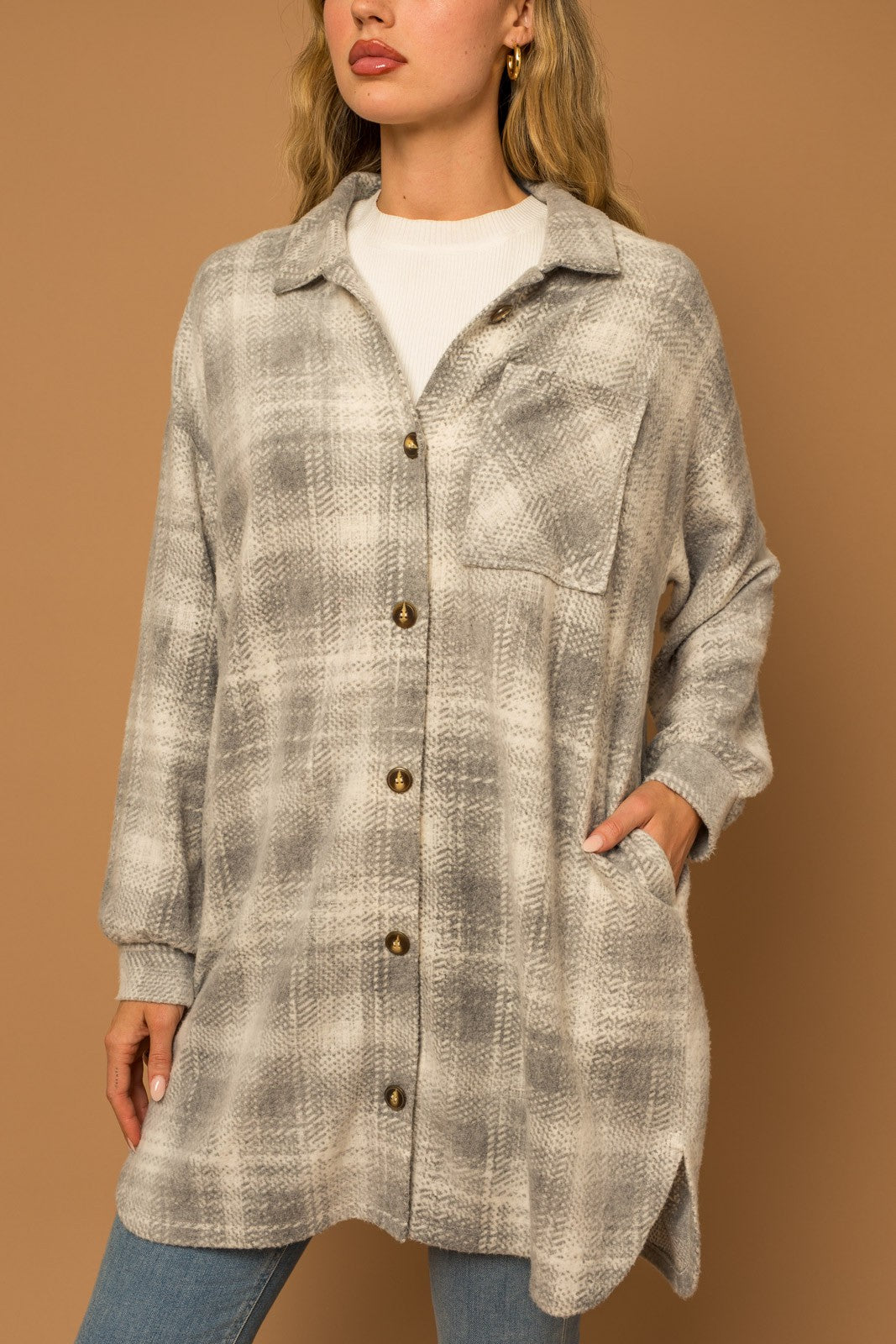 Tyler Button-Down Shacket