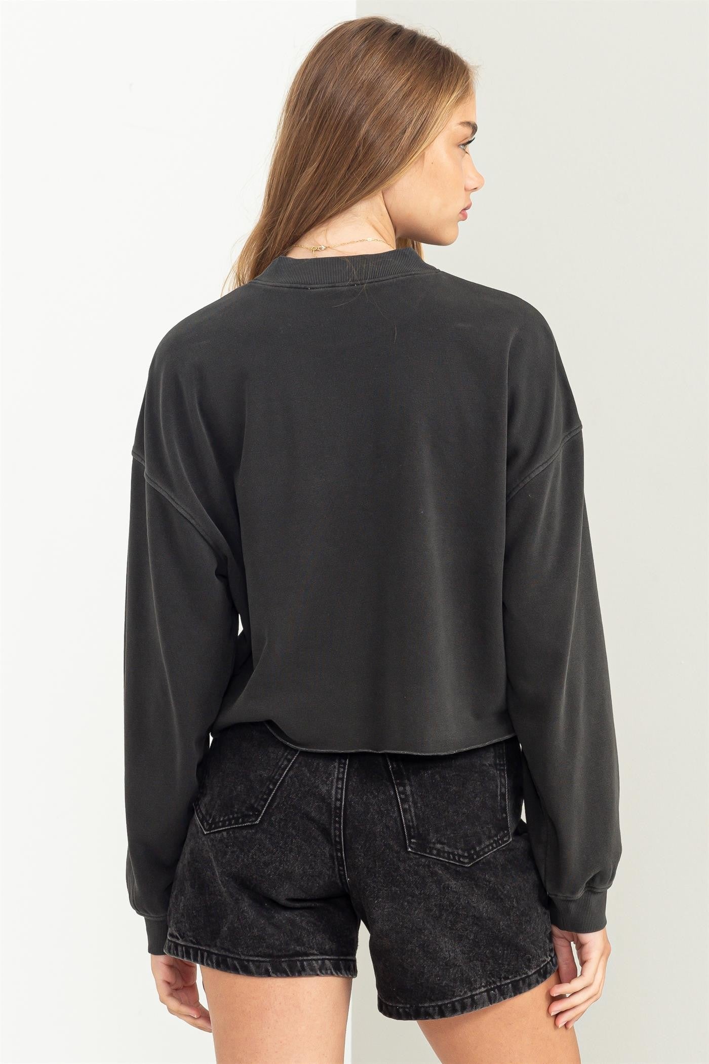 Vibe Cropped Sweatshirt