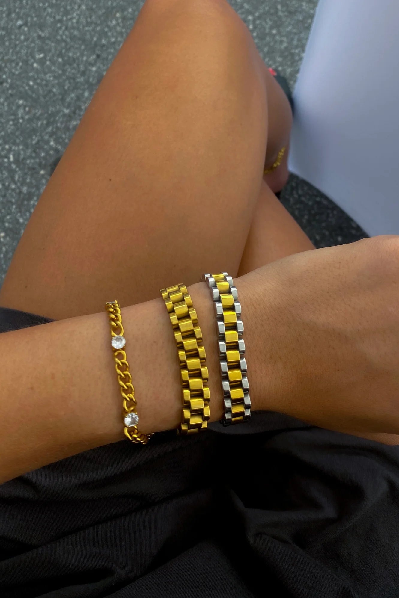 Thin Watch Band Bracelet