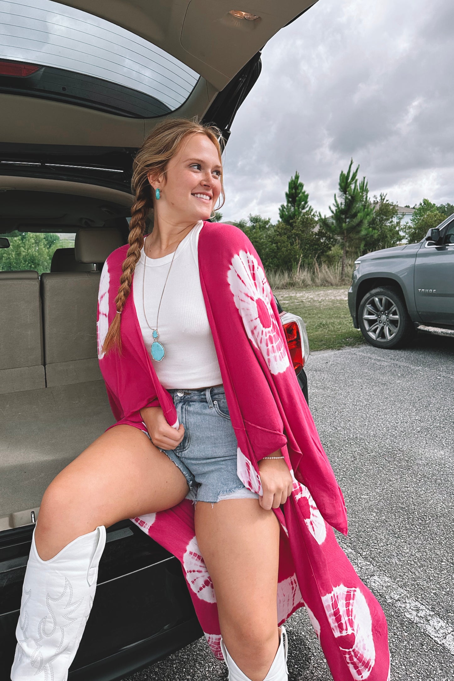 Tamra Tie Dye Kimono